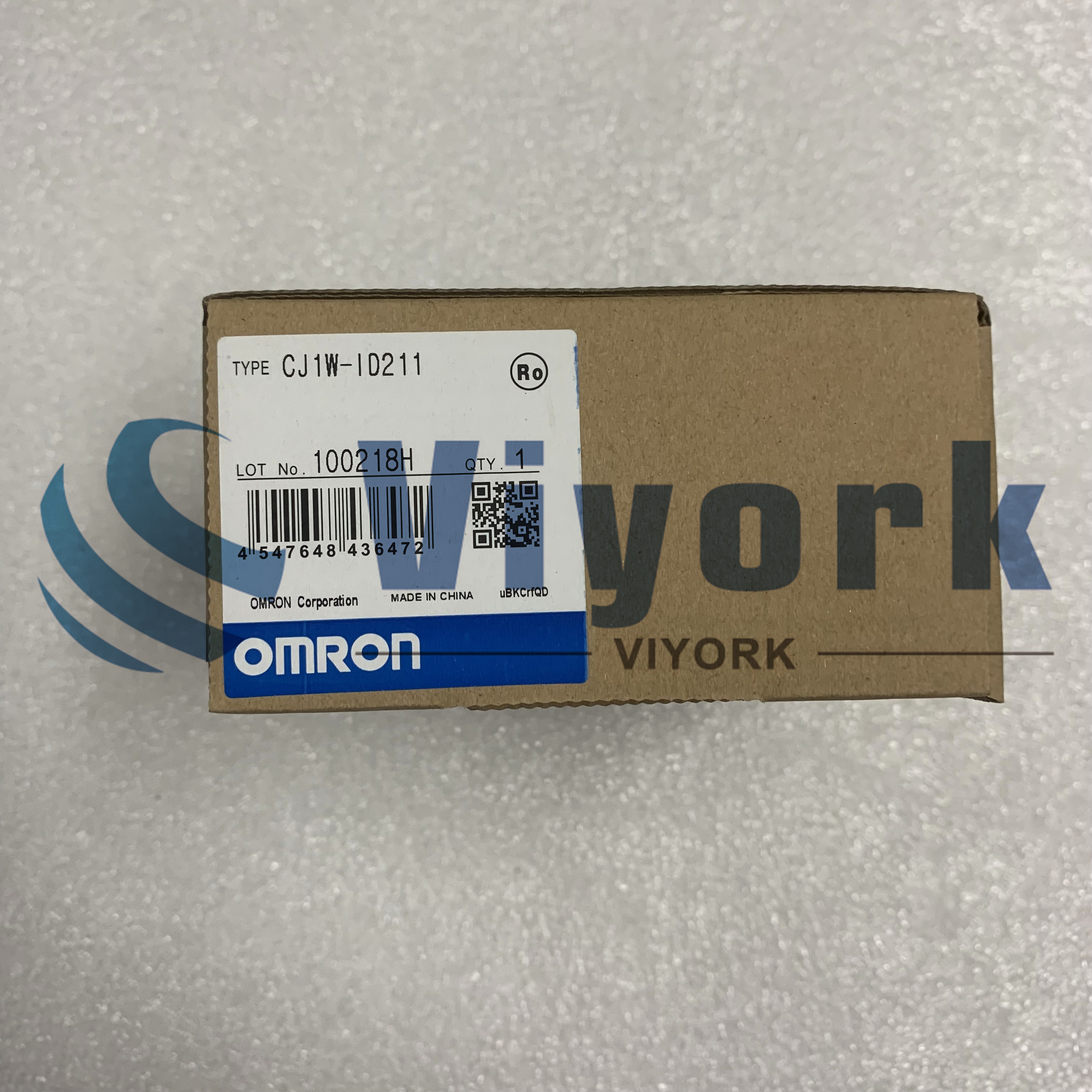 Omron CJ1W-ID211 I/O MODULE FOR USE W/ MODULAR CONTROLLER NEW