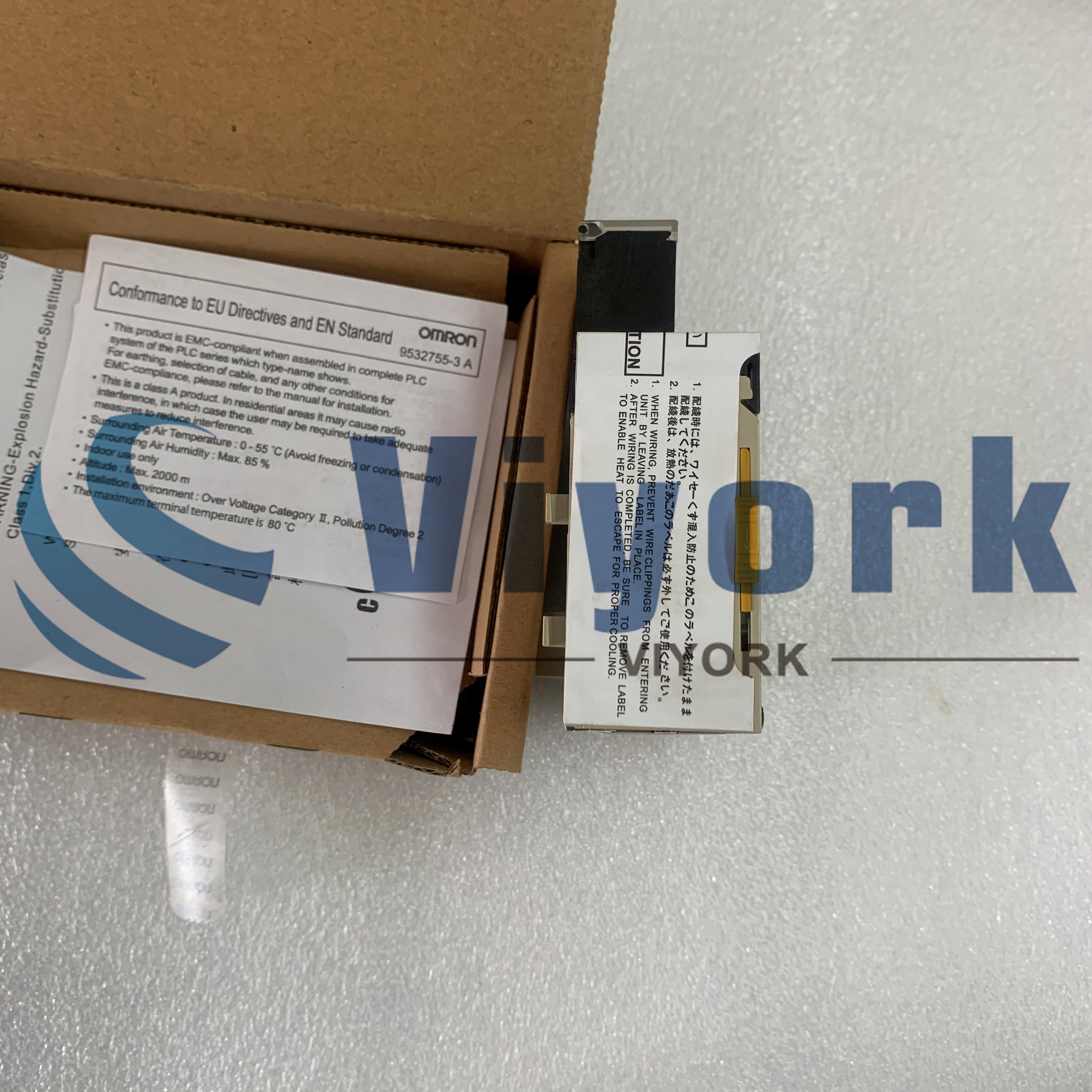 Omron CJ1W-OD212 OUTPUT MODULE PNP 16 OUTPUTS REMOVABLE TERMINAL BLOCK 24V NEW