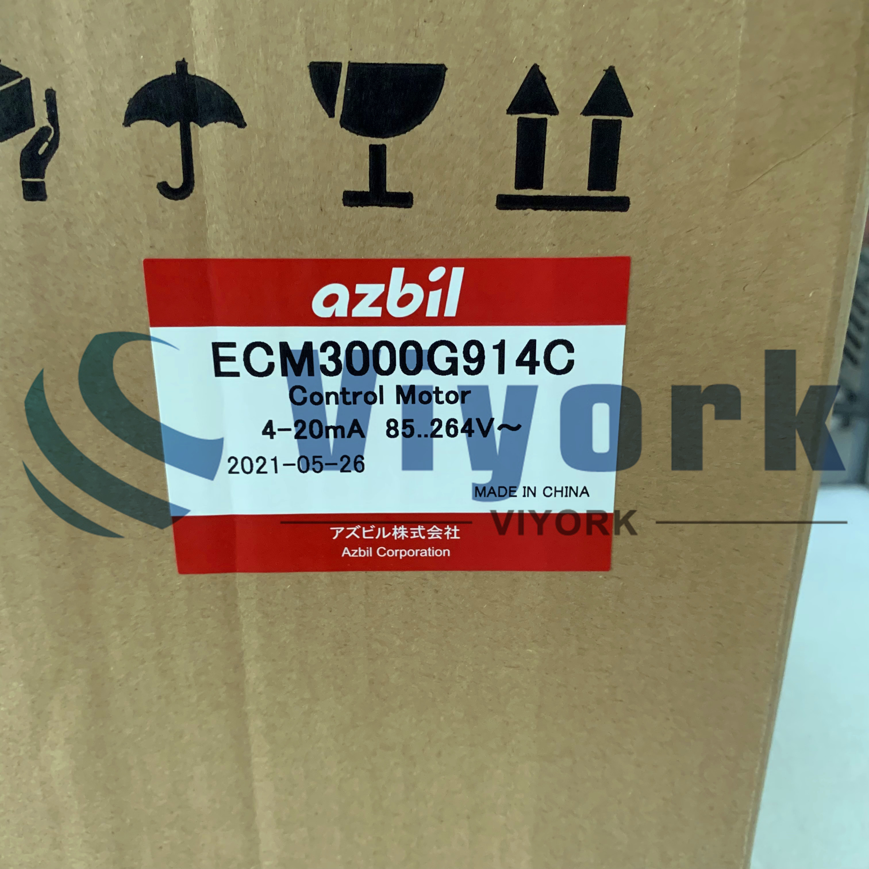 AZBIL ECM3000G914C servo motor actuator