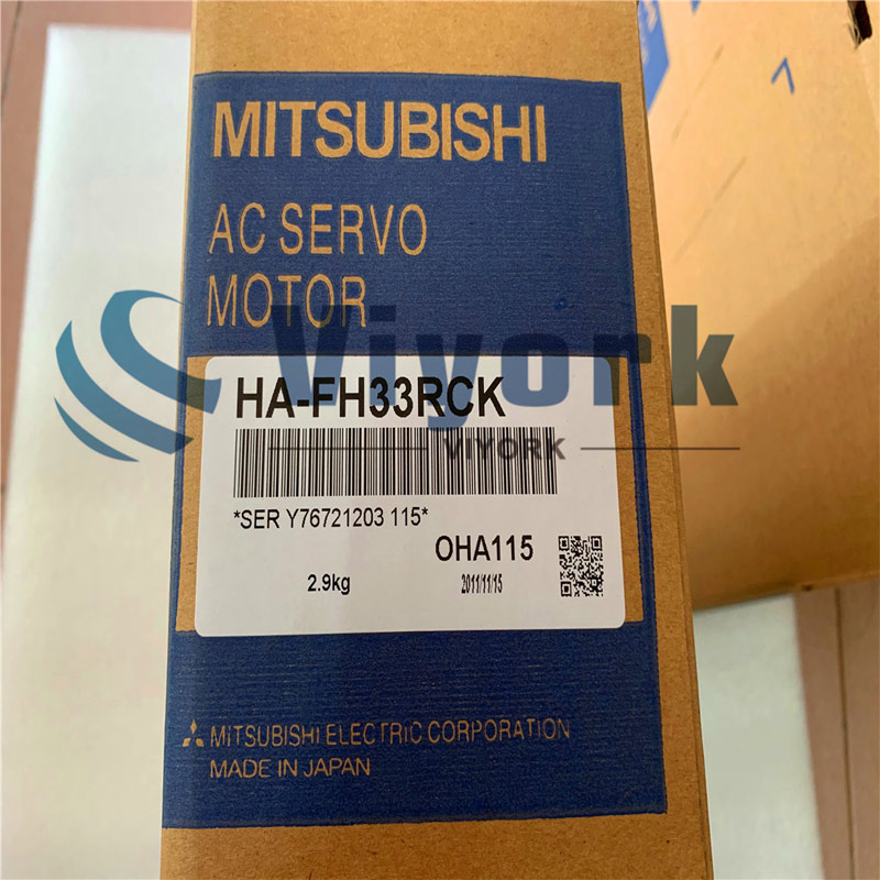 Mitsubishi AC Servo Motor HA-FH33RCK