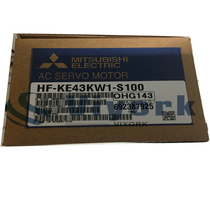 Mitsubishi AC Servo Motor HF-KE43KW1-S100