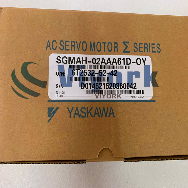 Yaskawa AC Servo Motor SGMAH-02AAA61D-OY