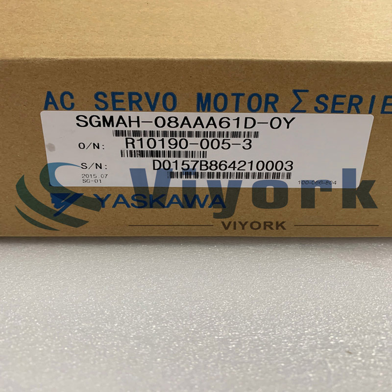 Yaskawa AC Servo Motor SGMAH-08AAA61D-OY