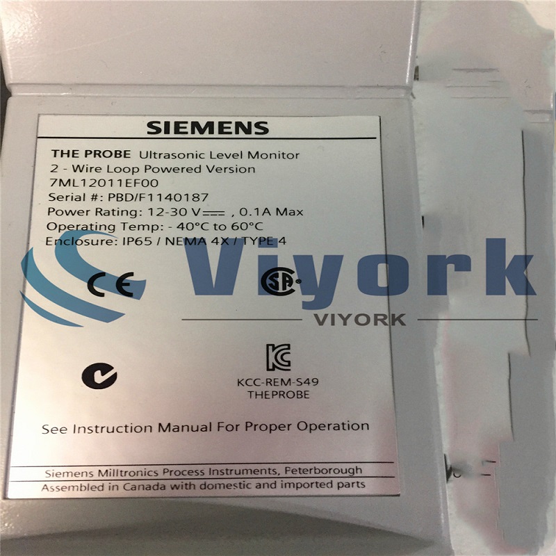 Siemens Level Transmitter 7ML1201-1EF00