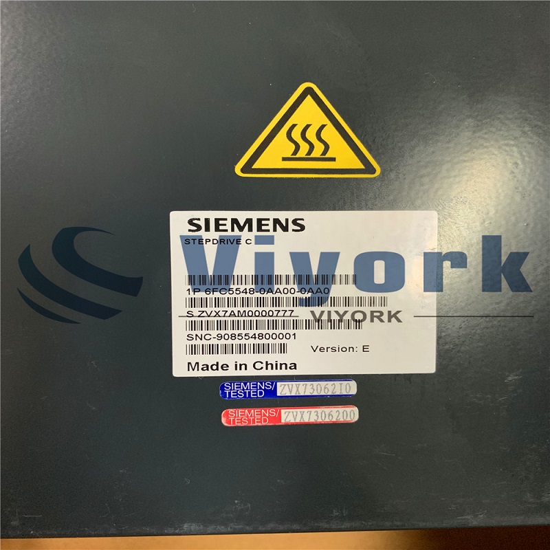 Siemens Stepdrive C Converter 6FC5548-0AA00-0AA0