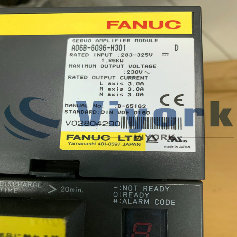 Fanuc Servo Drive A06B-6096-H301