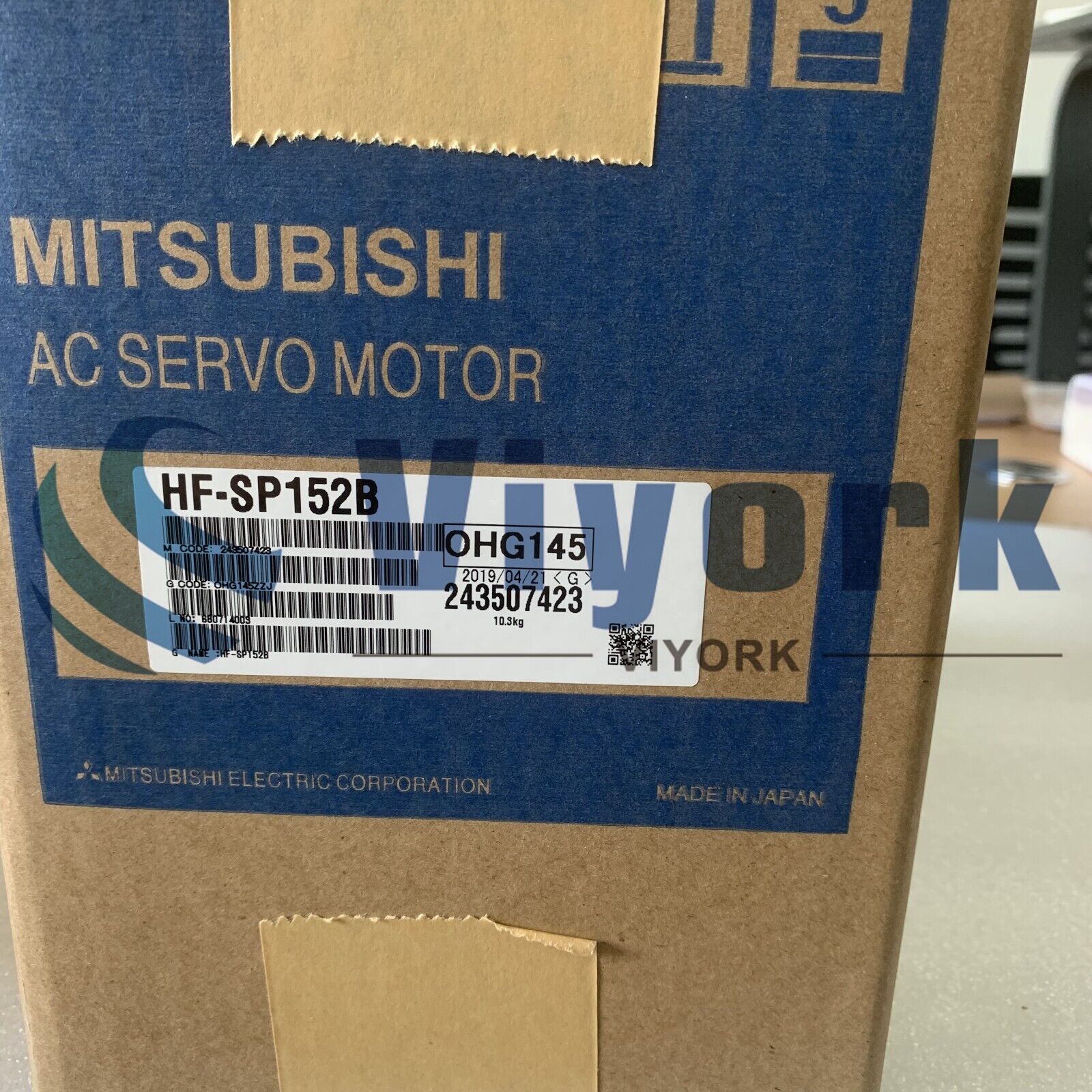 Mitsubishi AC Servo Motor HF-SP152B