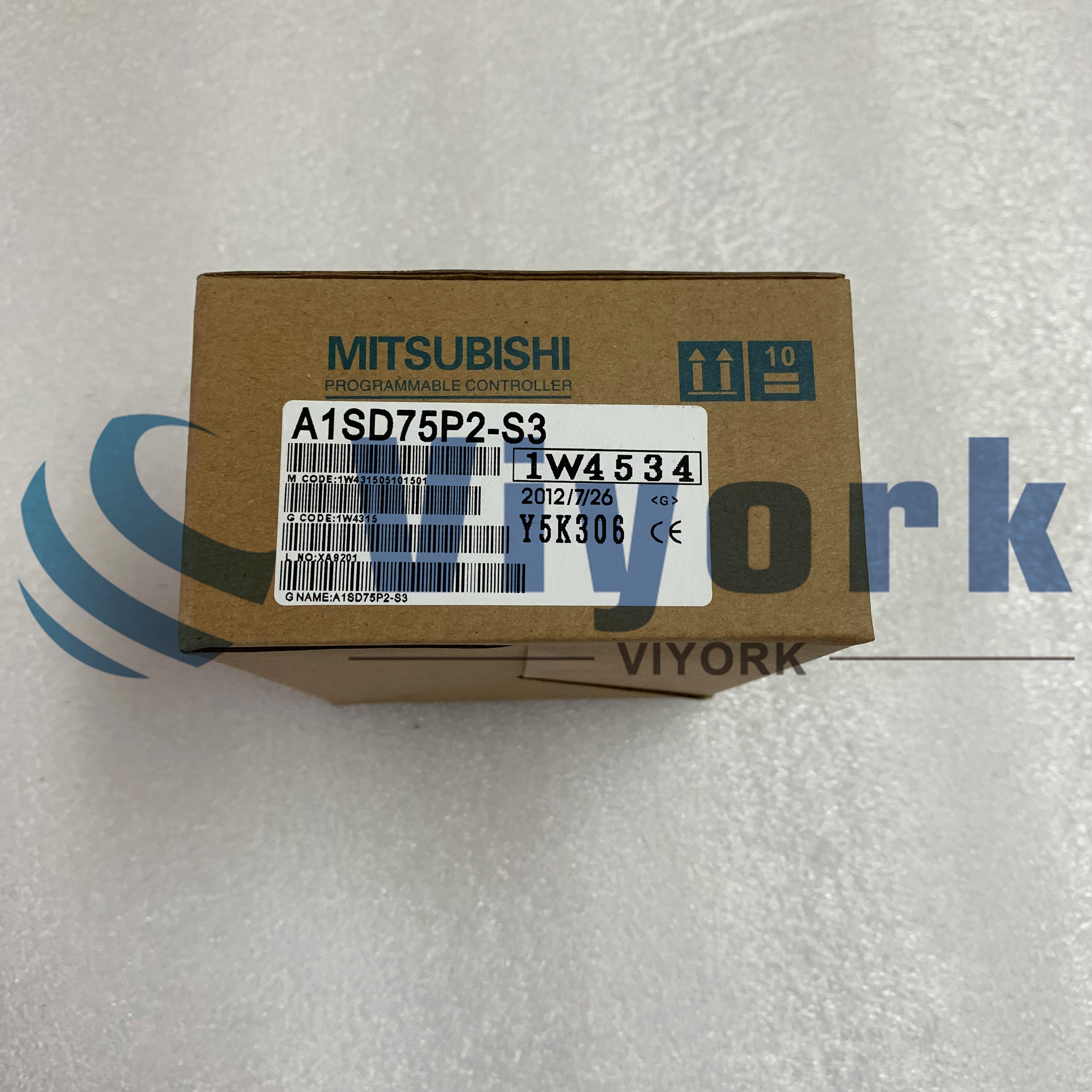 Mitsubishi A1SD75P2-S3 POSITIONING UNIT 2 AXES PTP 0.7AMPS AT 5VDC NEW