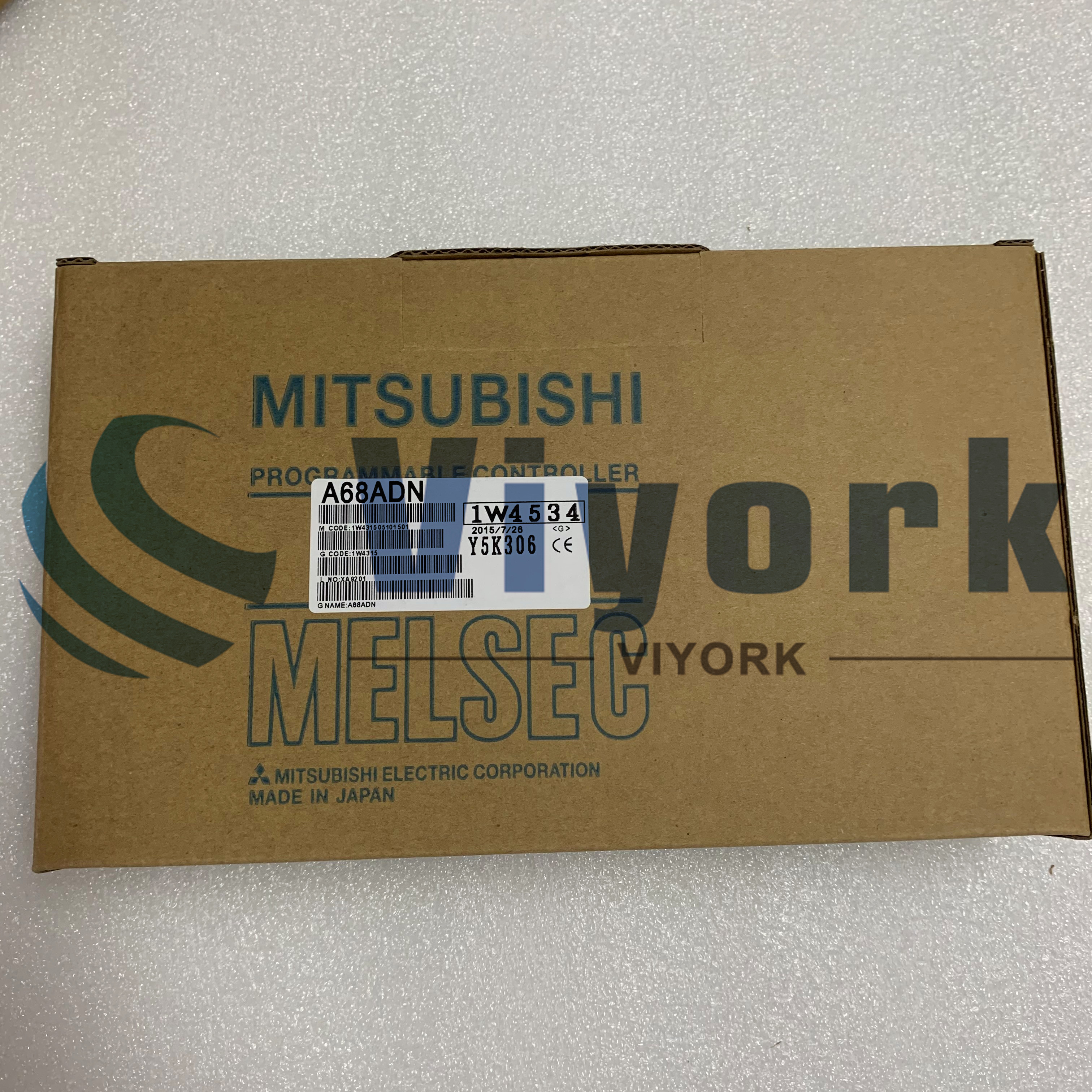 Mitsubishi A68ADN INPUT MODULE MELSEC-A SERIES ANALOG 8CHANNEL 38POINT NEW