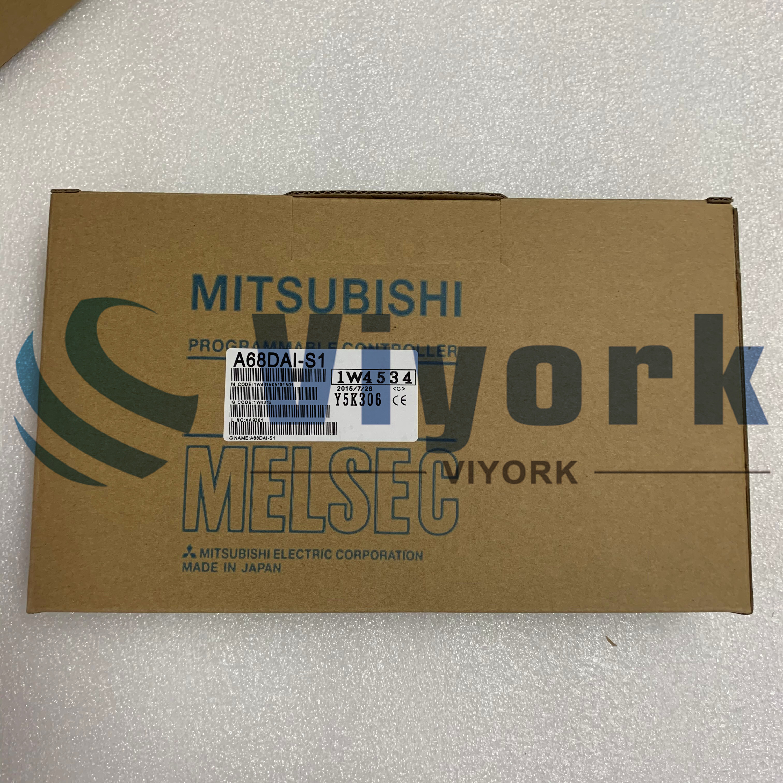 Mitsubishi A68DAI-S1 PLC MODULE MELSEC-A SERIES ANALOG OUTPUT 8 CHANNEL CARD NEW
