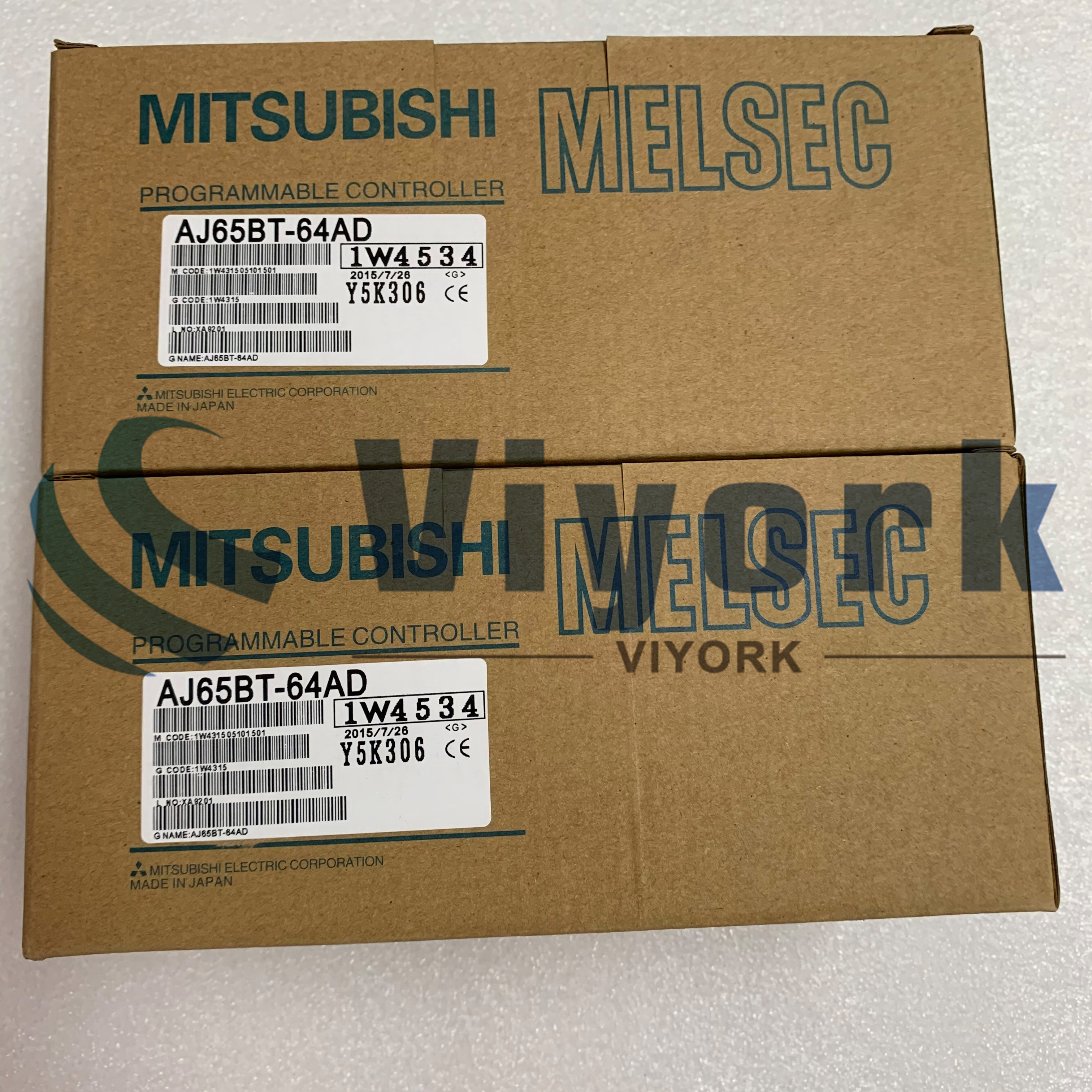 Mitsubishi AJ65BT-64AD CC-LINK ANALOG IN 4 CHANNELS V & I NEW