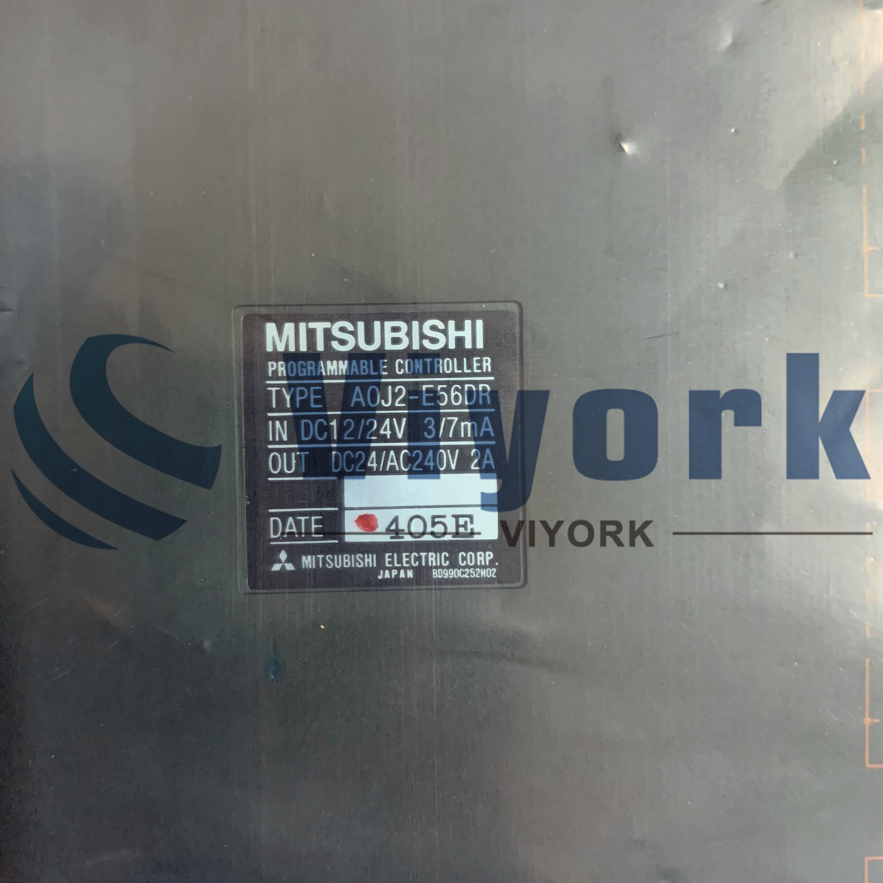 Mitsubishi AOJ2-E56DR PROGRAMMABLE CONTROLLER I/O MODULE INPUT 12/24VDC NEW