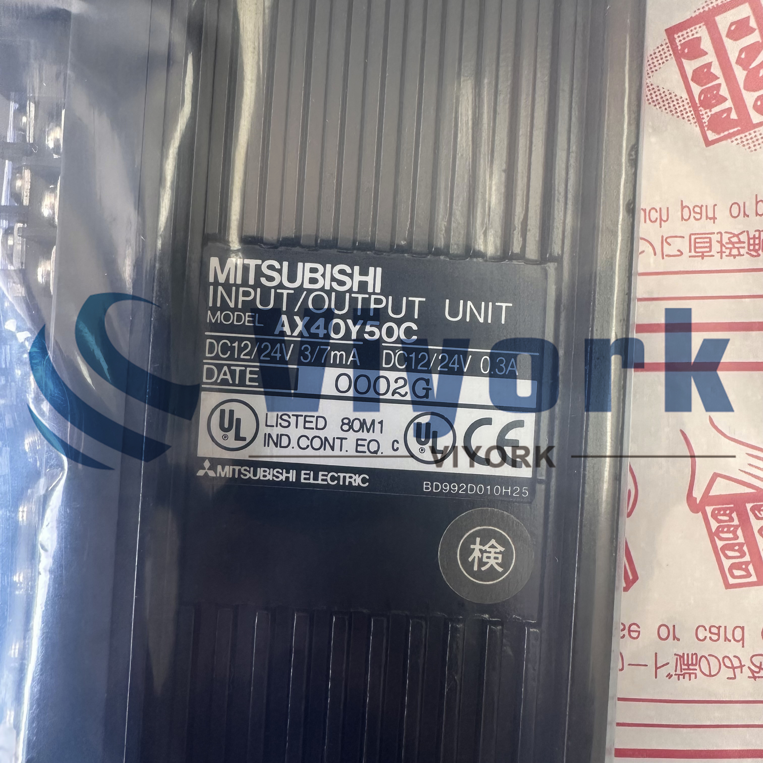 Mitsubishi AX40Y50C PROGRAMMABLE CONTROLLER PLC MODULE NET MINI I/O 16 DC NEW