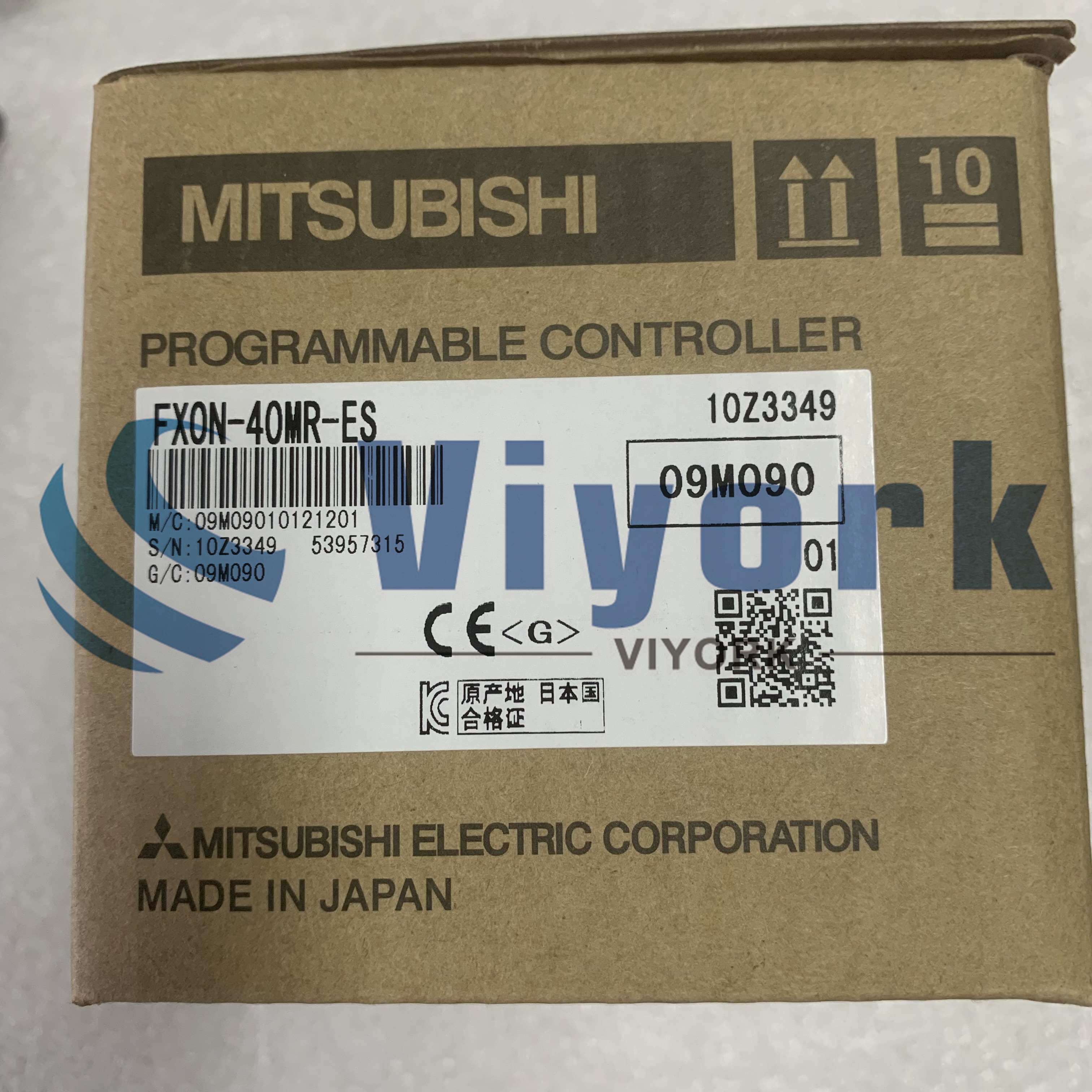 Mitsubishi FX0N-40MR-ES PLC BRICK BASE UNIT 100-240VAC 40I/O SINK OR SOURCE NEW