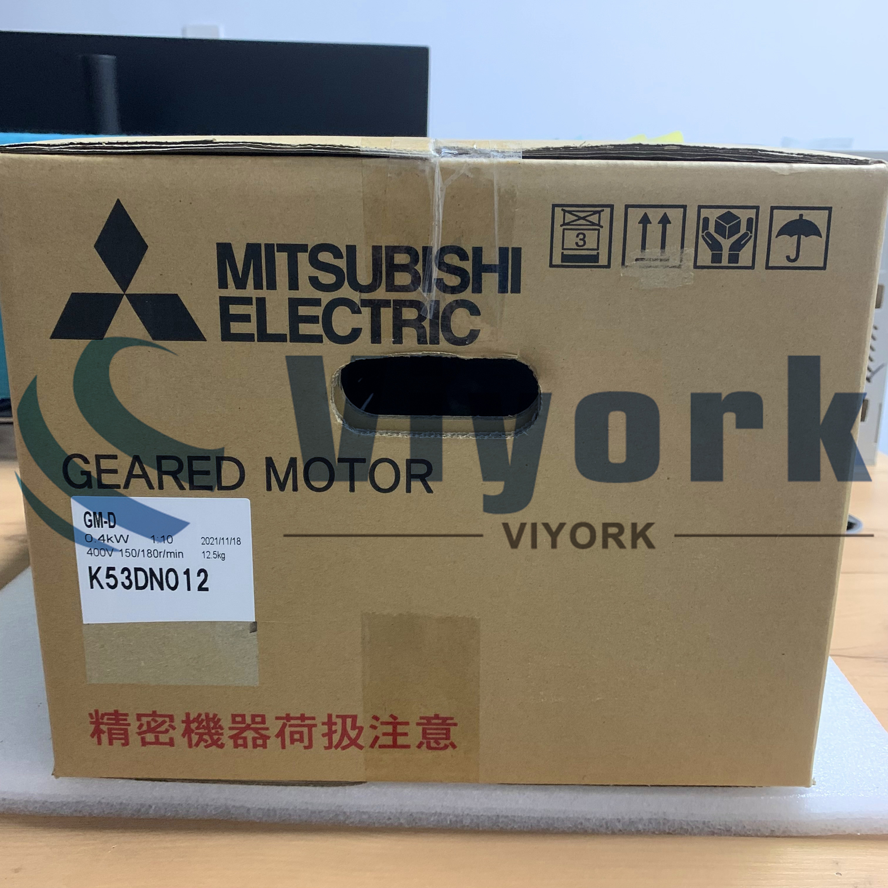 Mitsubishi GM-D GARE MOTOR 1:10 400W 400-400-440V 50/60HZ NEW