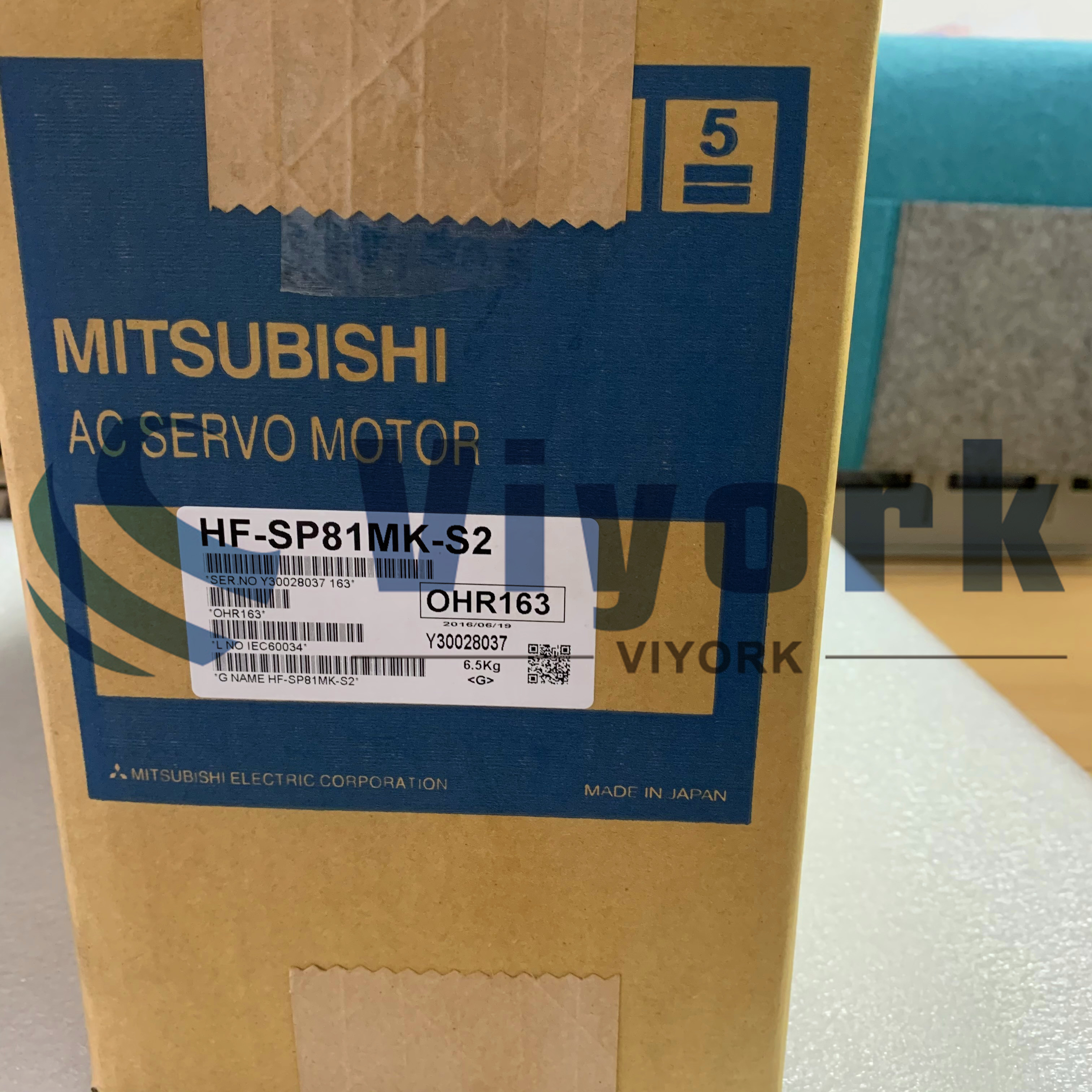 Mitsubishi HF-SP81MK-S2 AC SERVO MOTOR 850W 1500RPM NEW