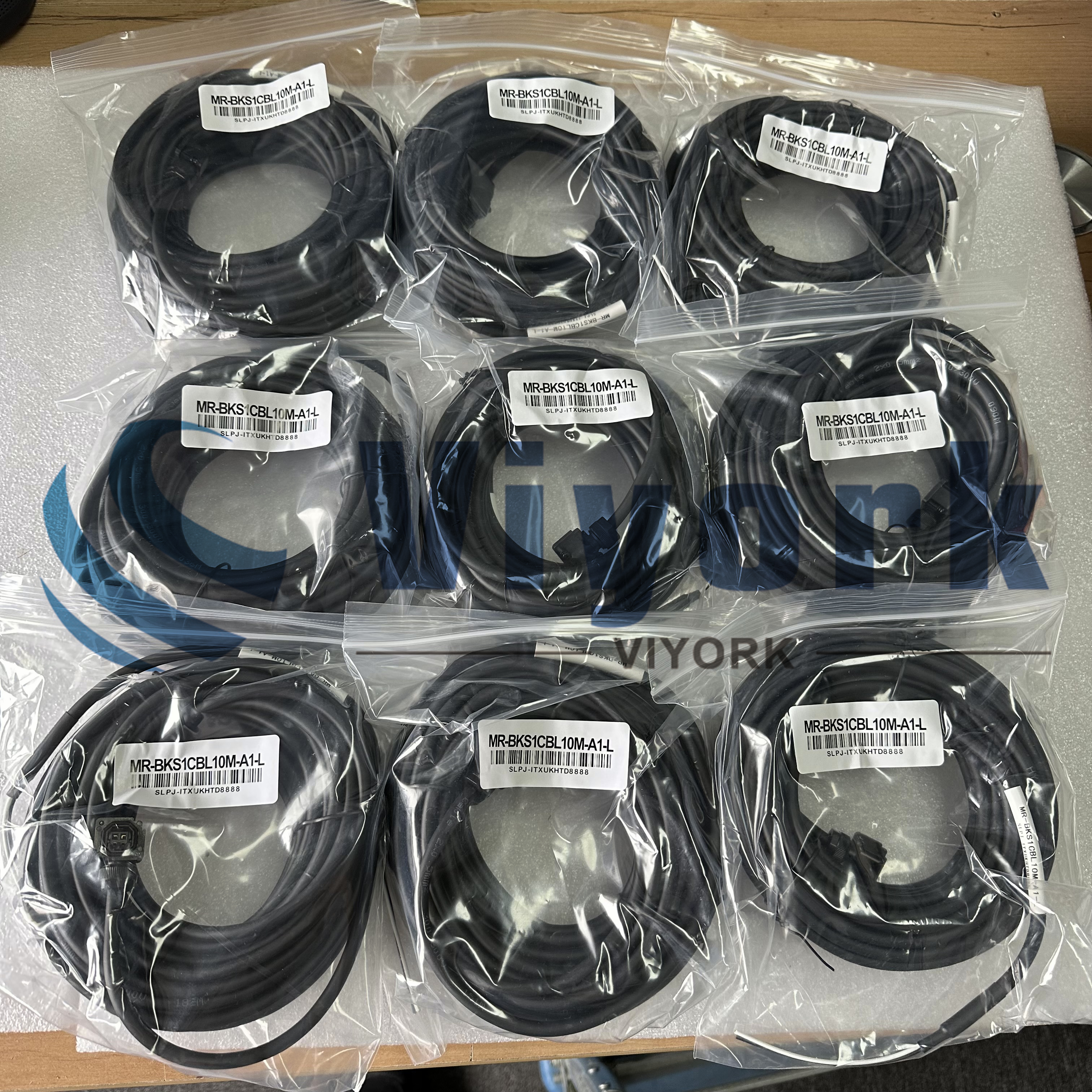 Mitsubishi MR-BKS1CBL10M-A1-L BRAKE CABLE 10-METER NEW AND MADE IN CHINA