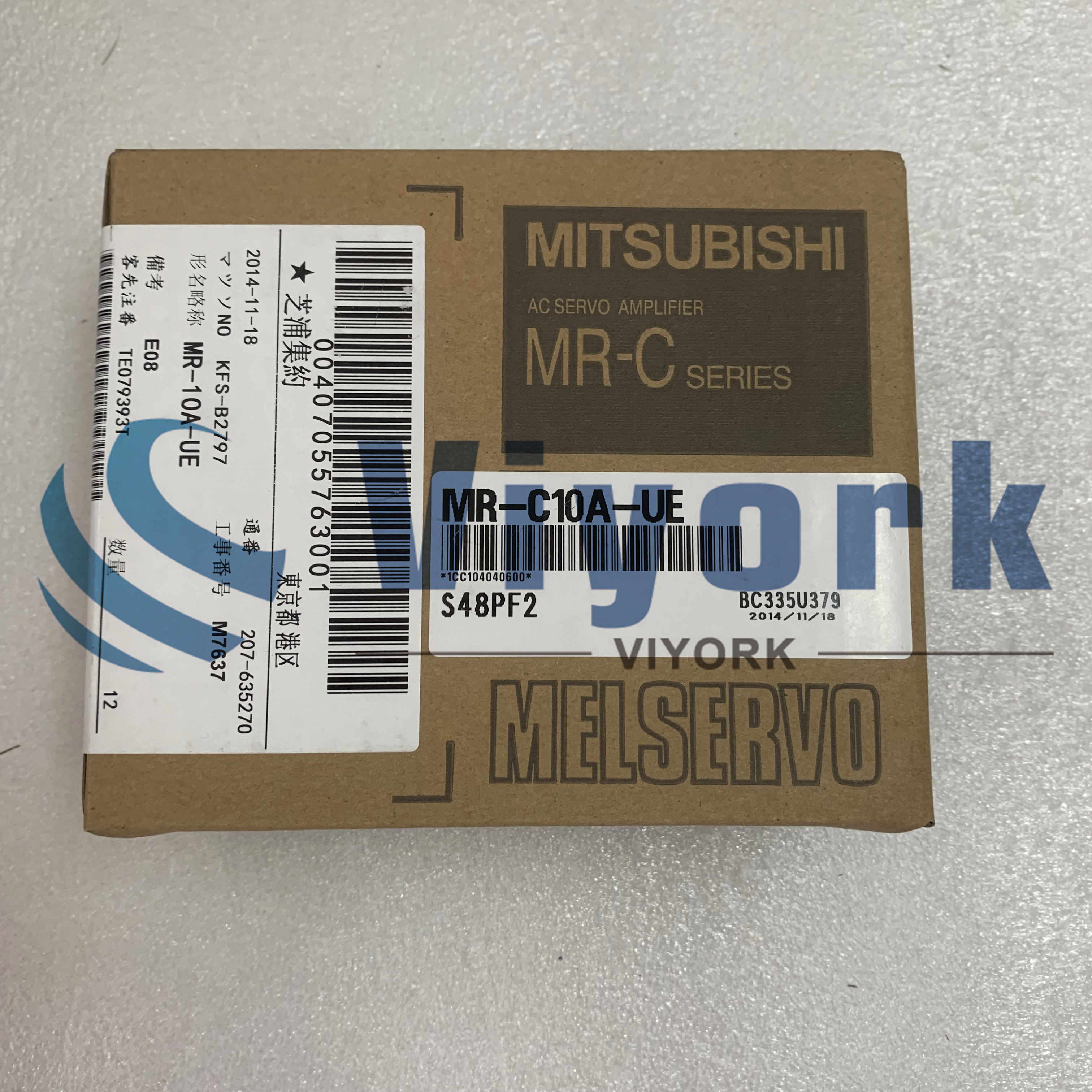 Mitsubishi MR-C10A-UE SERVO DRIVE CNC 1.5A 200/230V 50HZ NEW