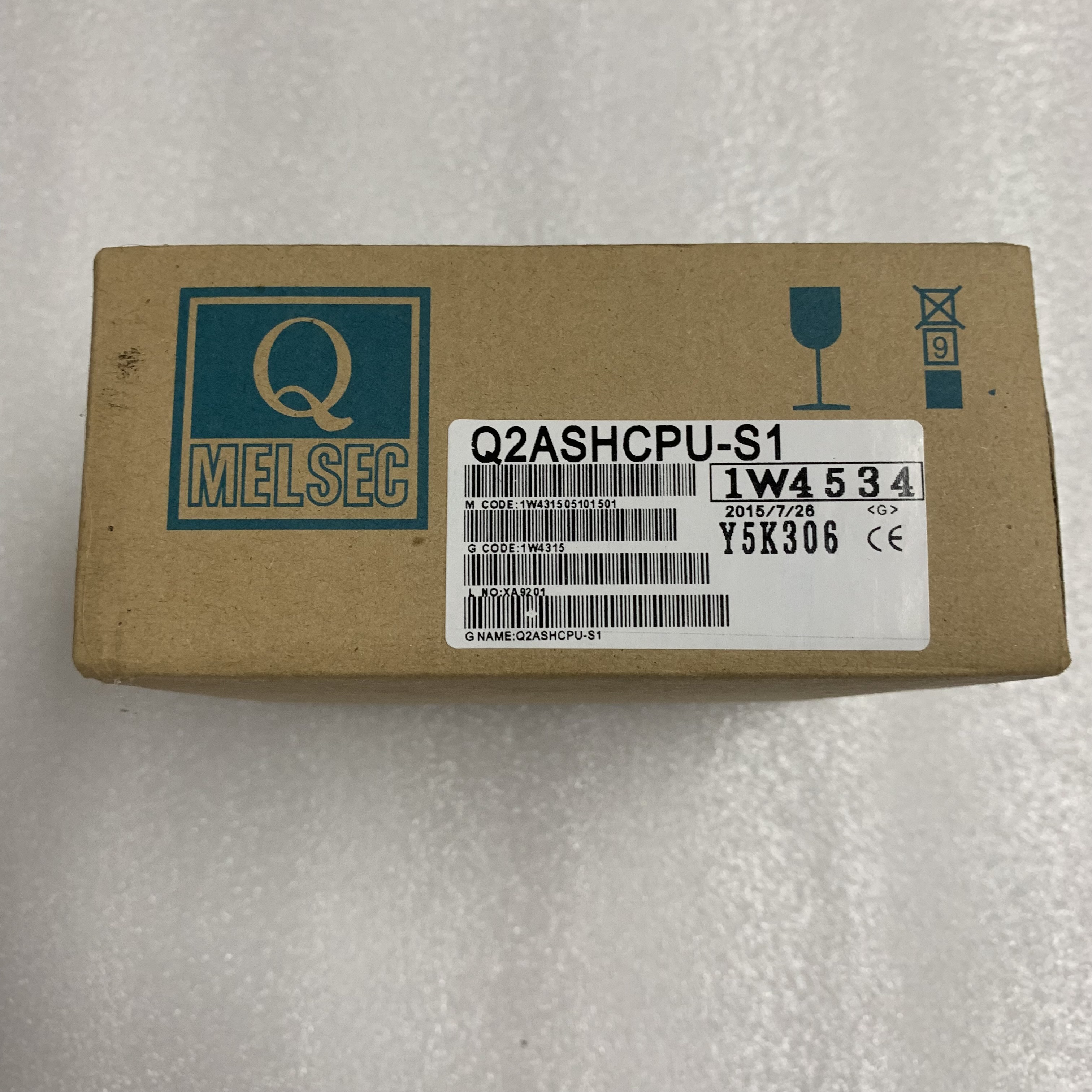 Mitsubishi Q2ASHCPU-S1 CPU 1024 I/O 60K STEPS MPE NEW