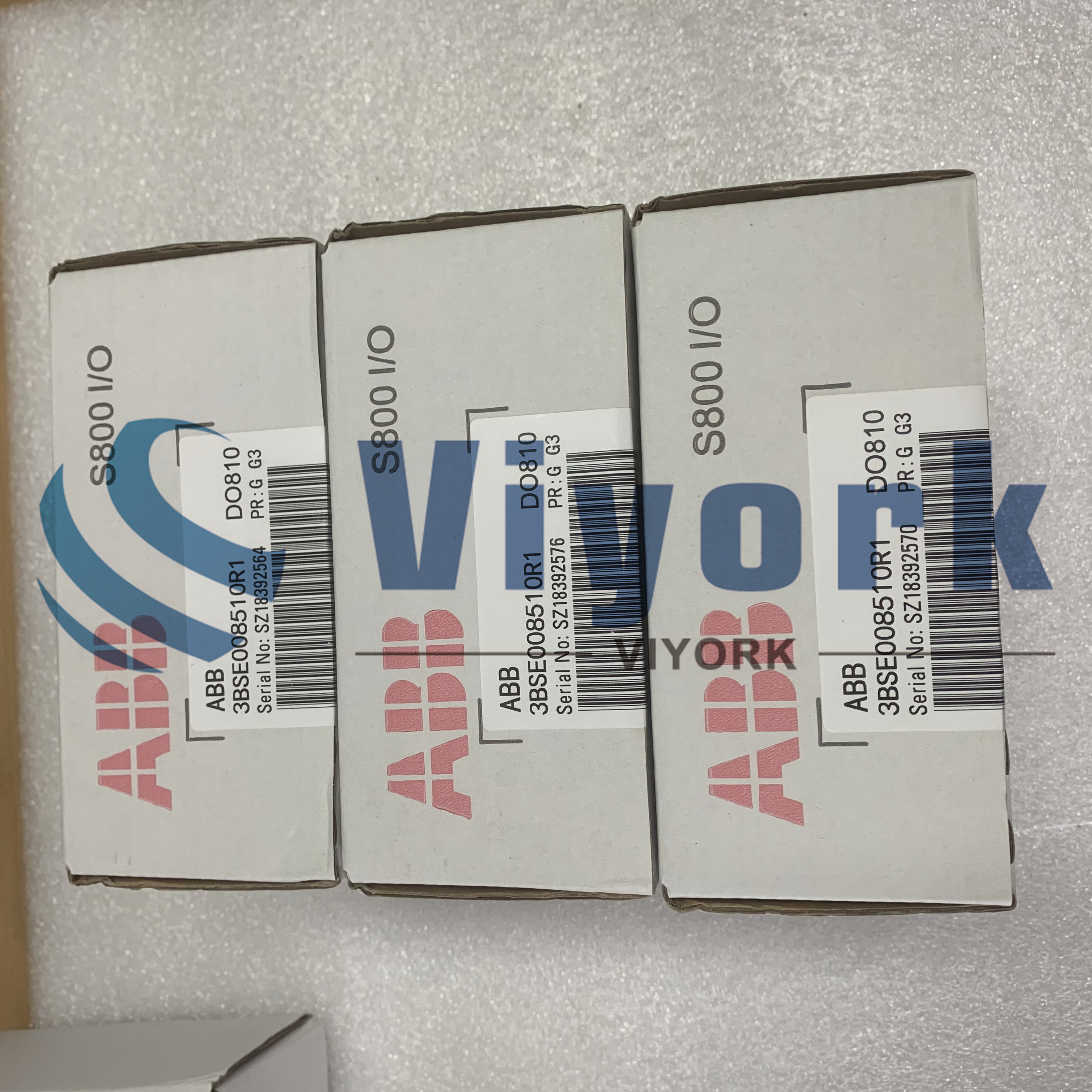 ABB 3BSE008510R1 I/O OUTPUT MODULE DIGITAL 16 CHANNEL 0.5 AMP 24 VDC DO810 NEW