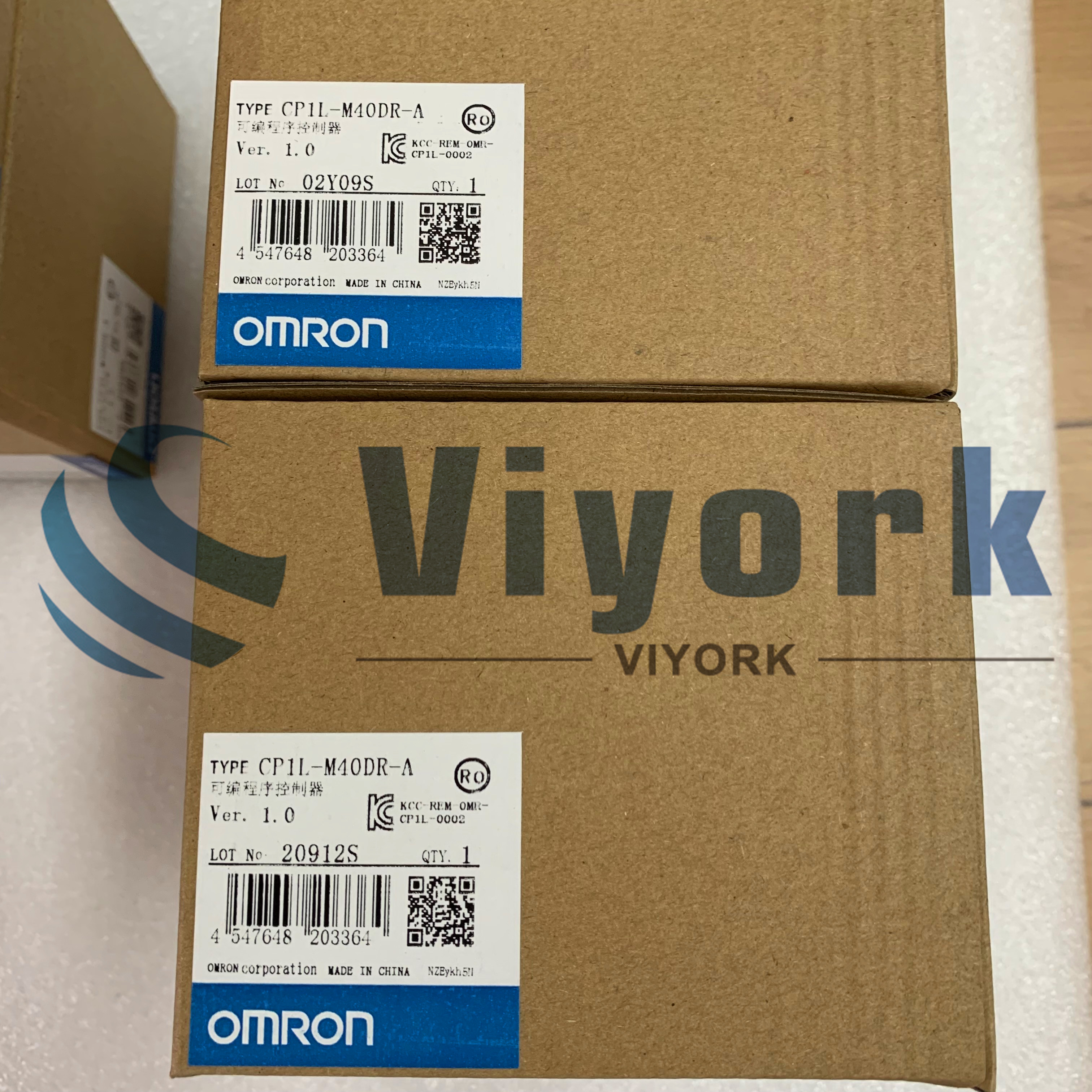 Omron CP1L-M40DR-A PROGRAMMABLE CONTROLLER CPU MODULE 100-240VAC 50/60HZ NEW
