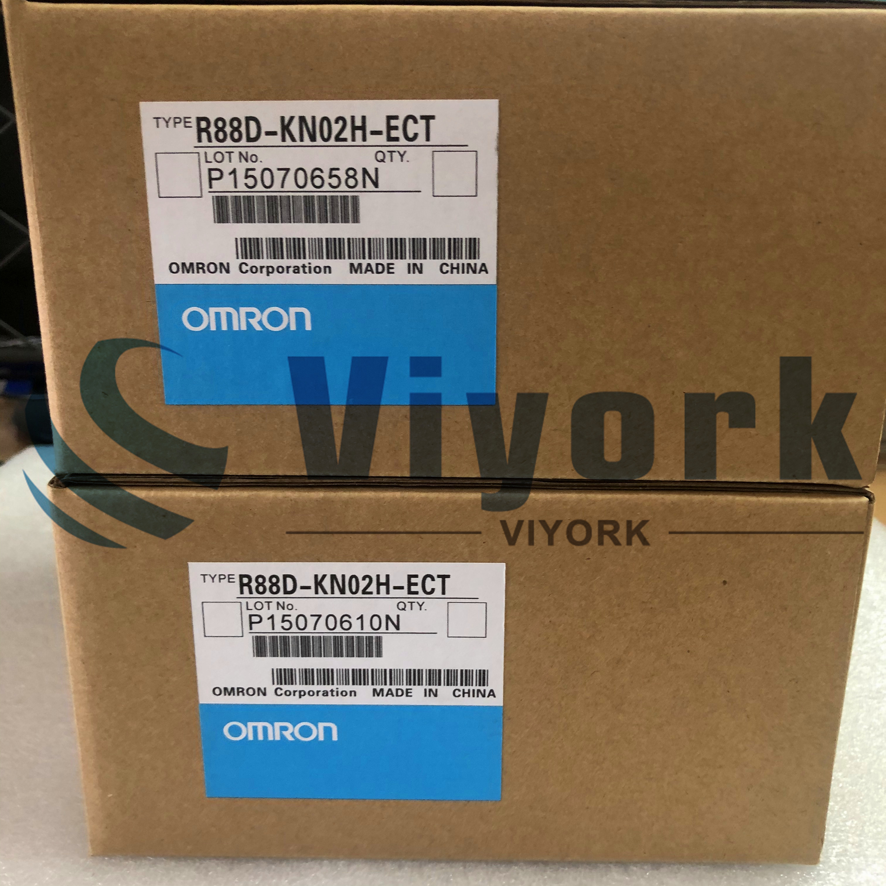 Omron R88D-KN02H-ECT SERVO DRIVE G5-SERIES NETWORK TYPE AC 200WATT 200VAC NEW