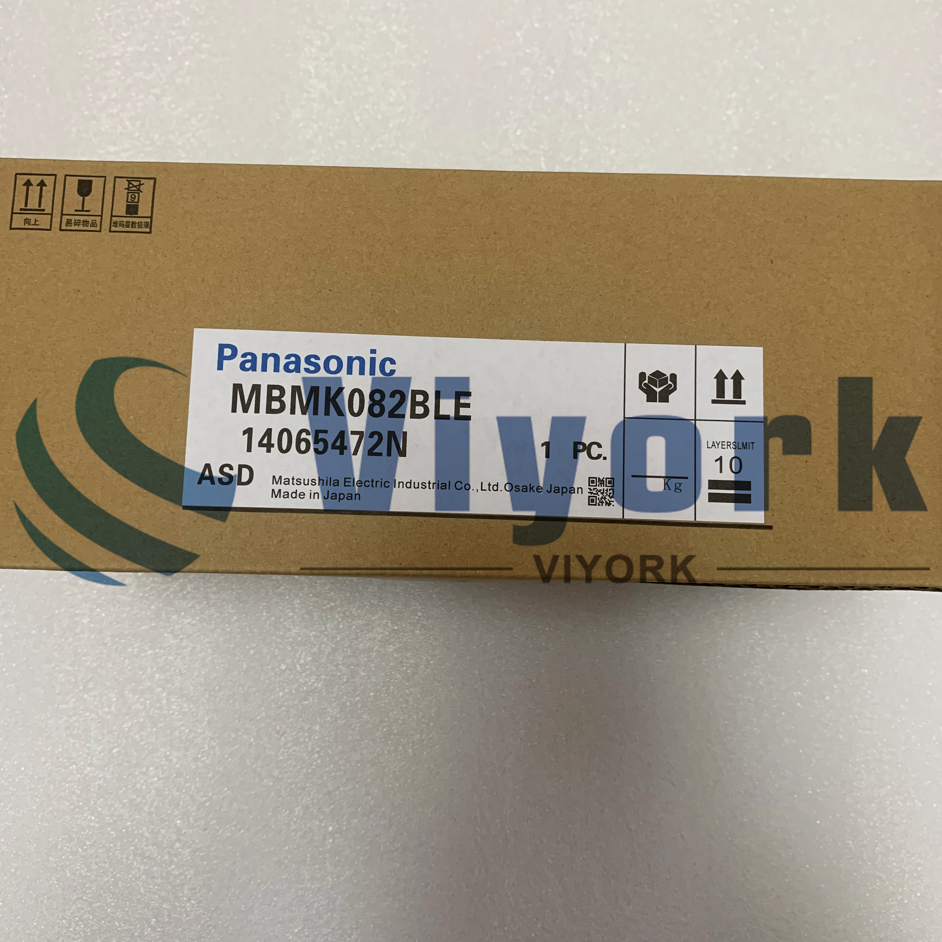 Panasonic MBMK082BLE AC SERVO MOTOR 750W NEW