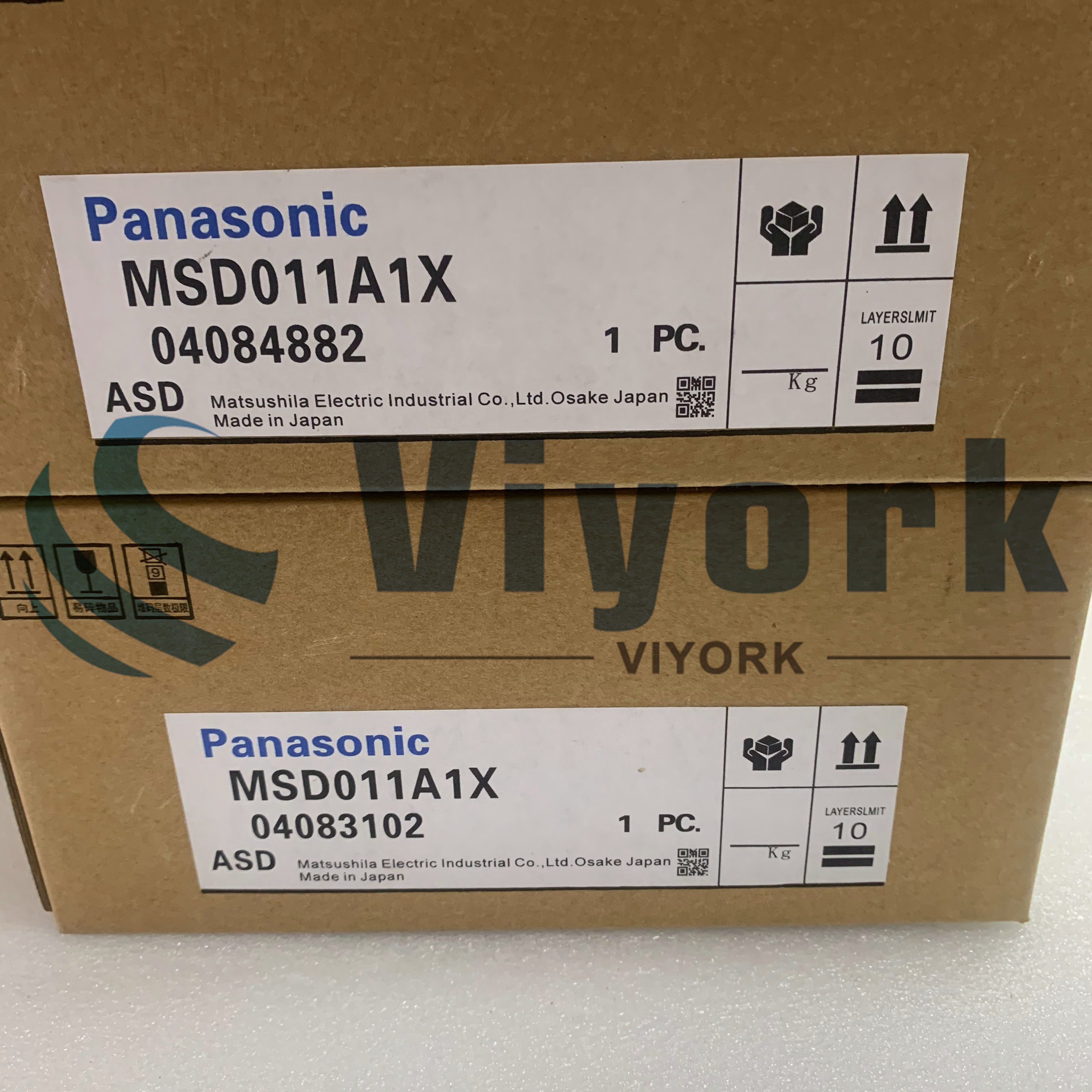 Panasonic MSD011A1X AC SERVO DRIVER 1PH 100VAC INPUT 100W OUTPUT NEW