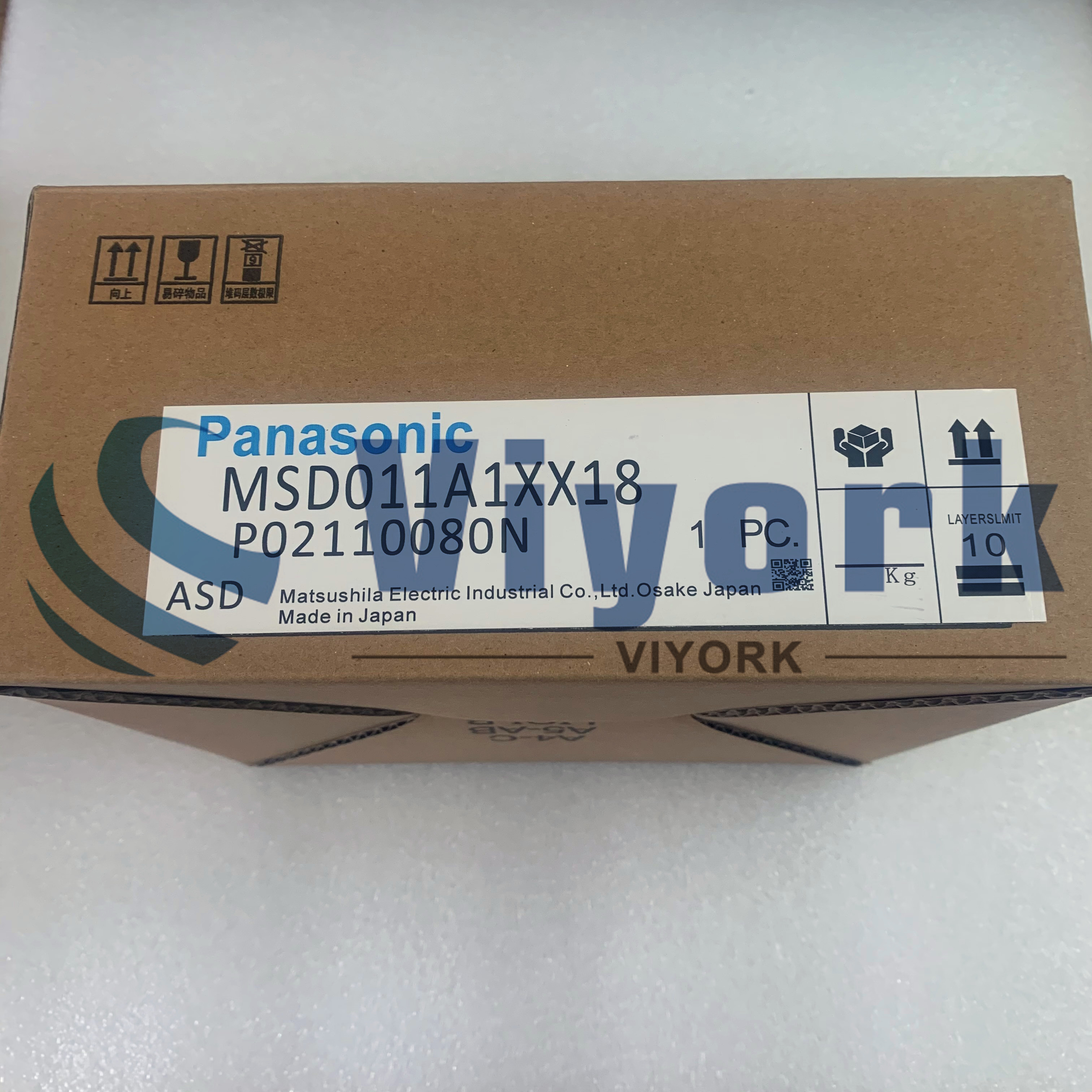 Panasonic MSD011A1XX18 SERVO DRIVE NEW