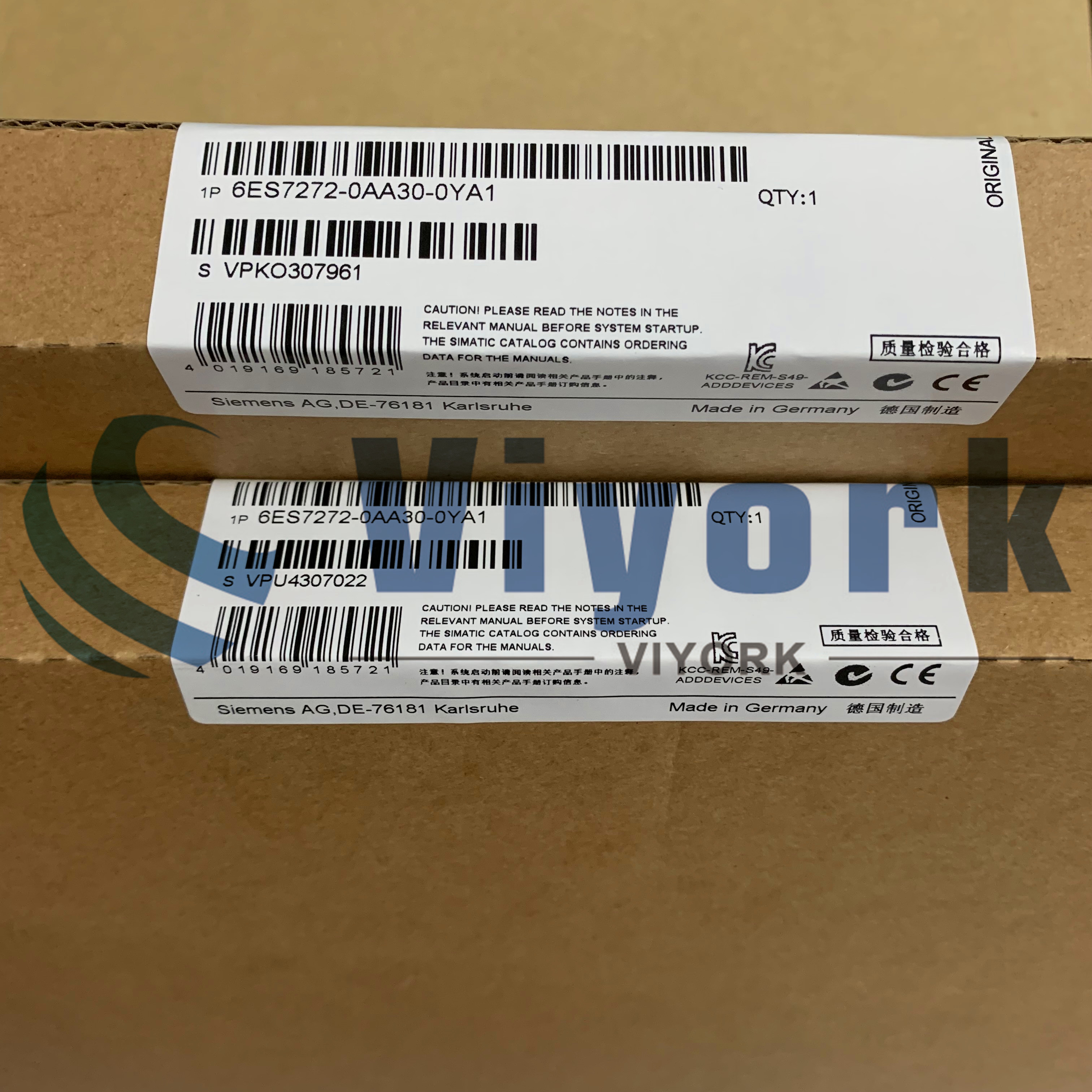 Siemens 6ES7272-0AA30-0YA1 OPERATOR INTERFACE TD200 FOR S7-200 W/CABLE 2.5M NEW