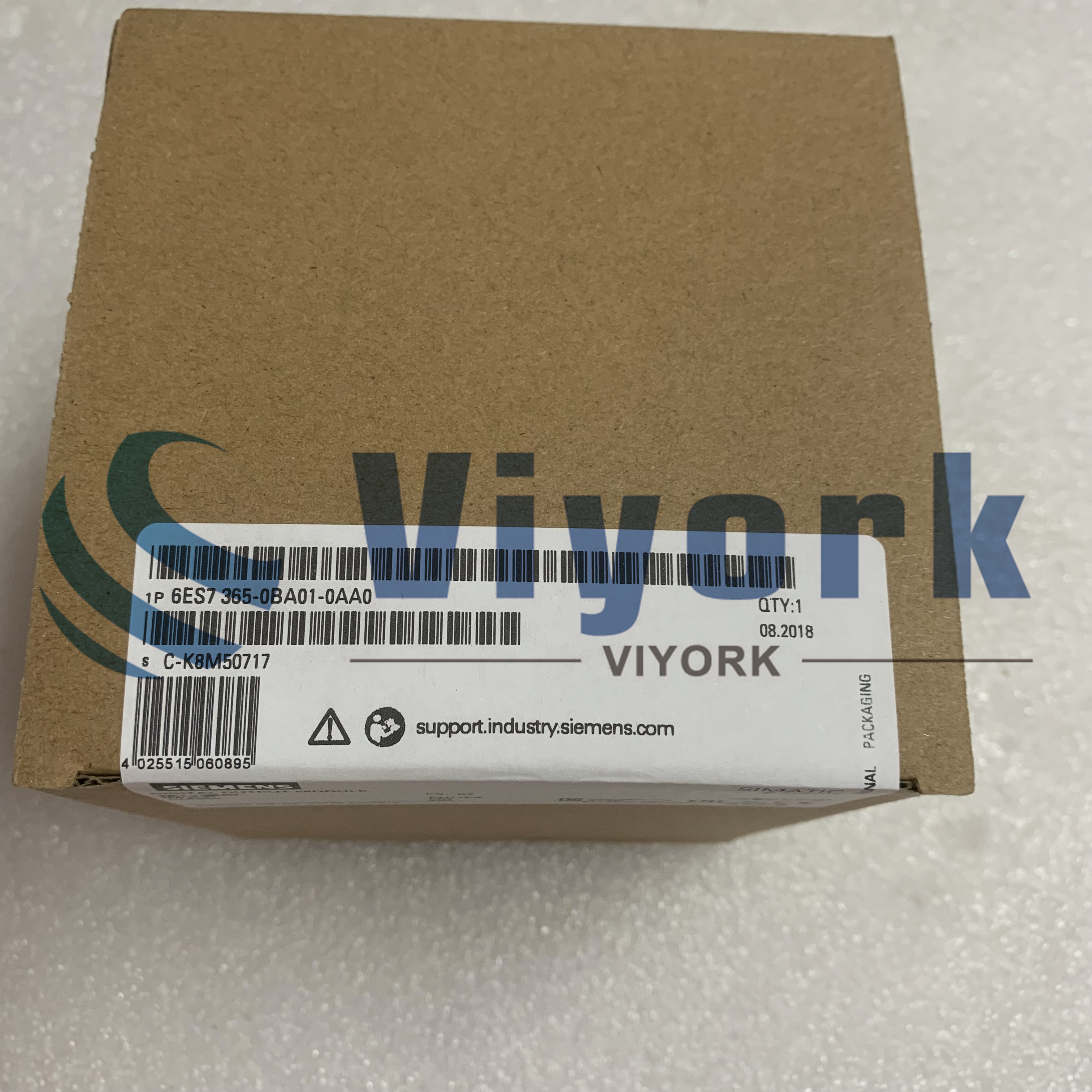 Siemens 6ES7365-0BA01-0AA0 PLC MODULE SIMATIC S7-300 CONNECTION INTERFACE NEW