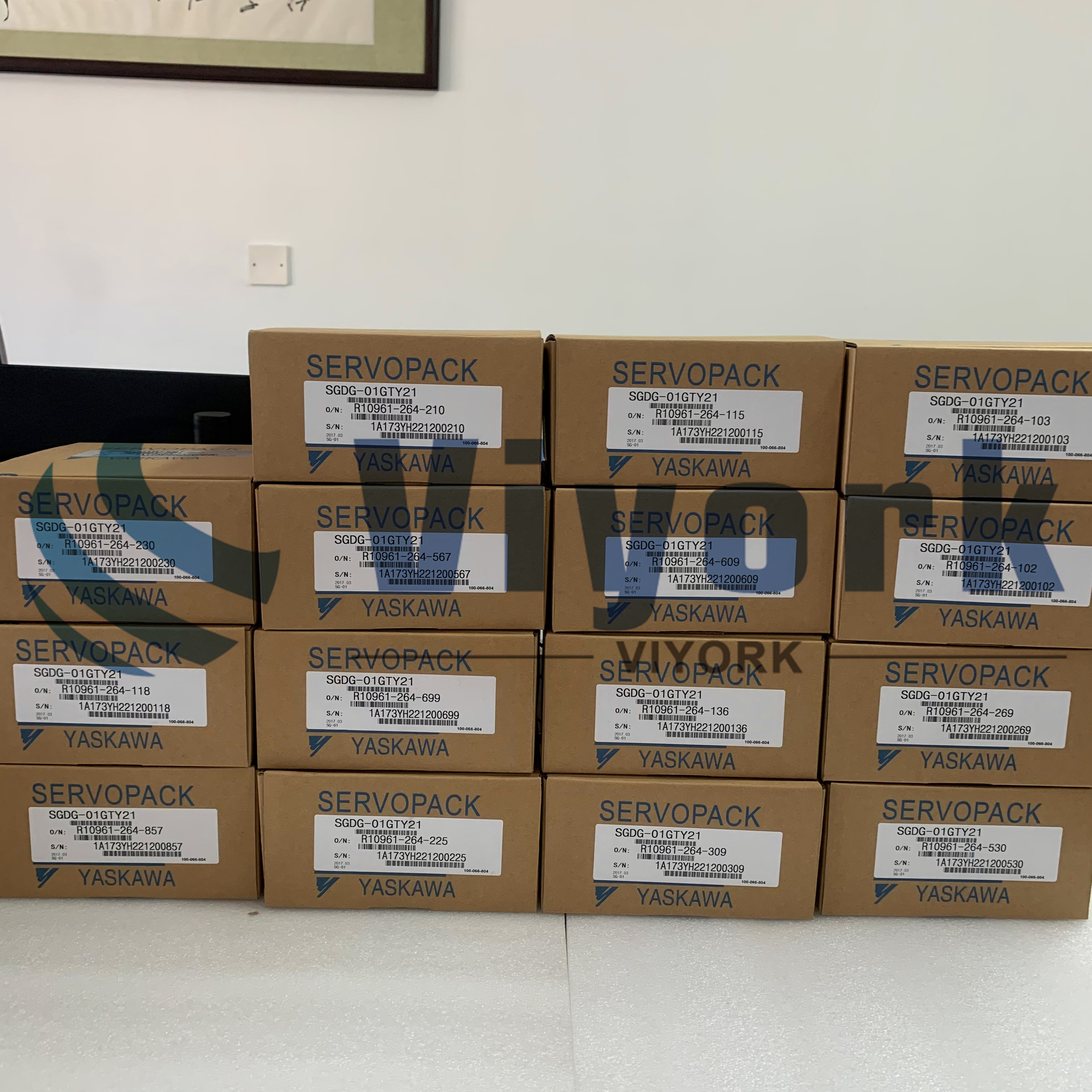 Yaskawa SGDG-01GTY21 SERVO DRIVE 2AMP 90-253VAC 50/60HZ 1PH