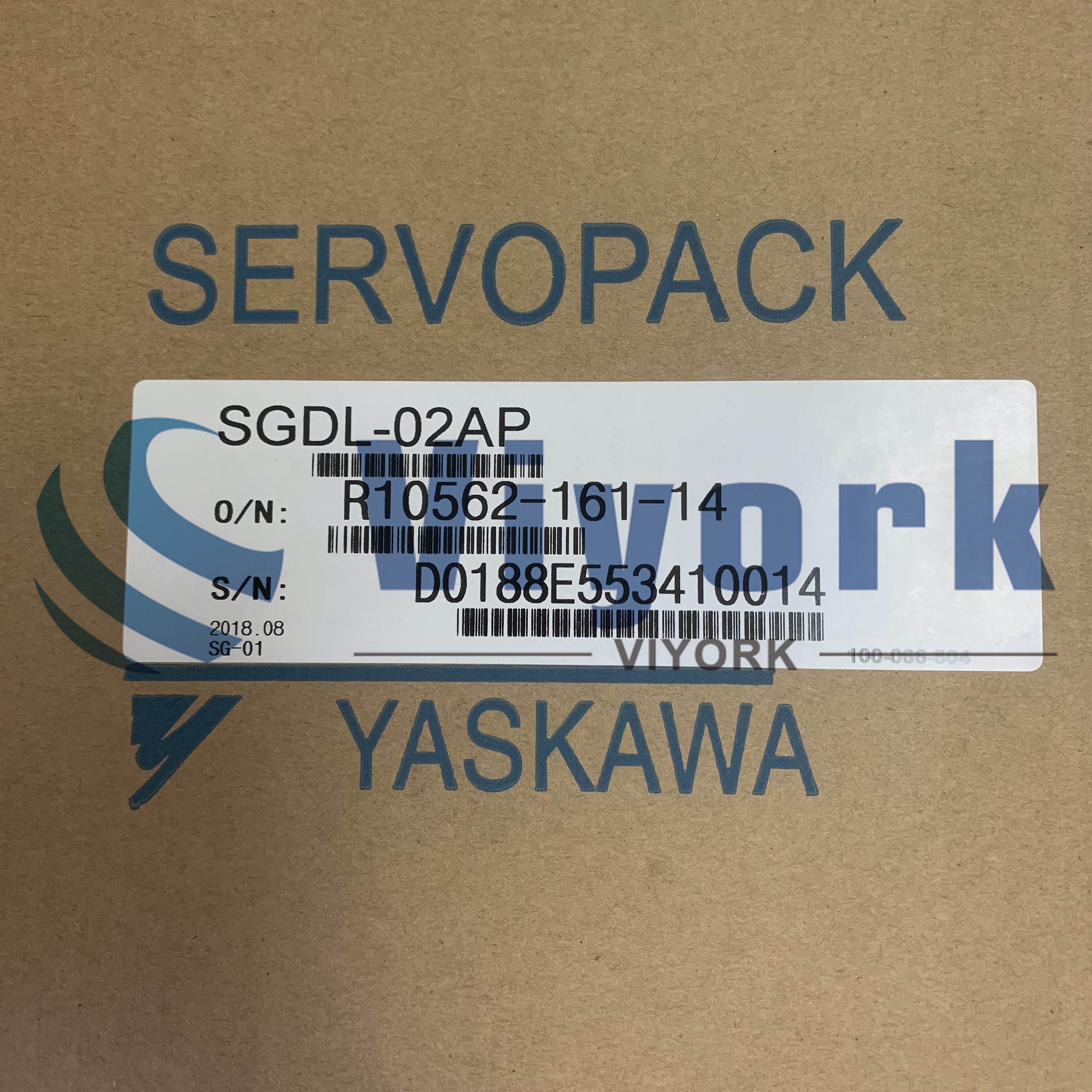 Yaskawa SGDL-02AP SERVO DRIVE 200W 4AMP 200-230V INPUT 1PHASE NEW