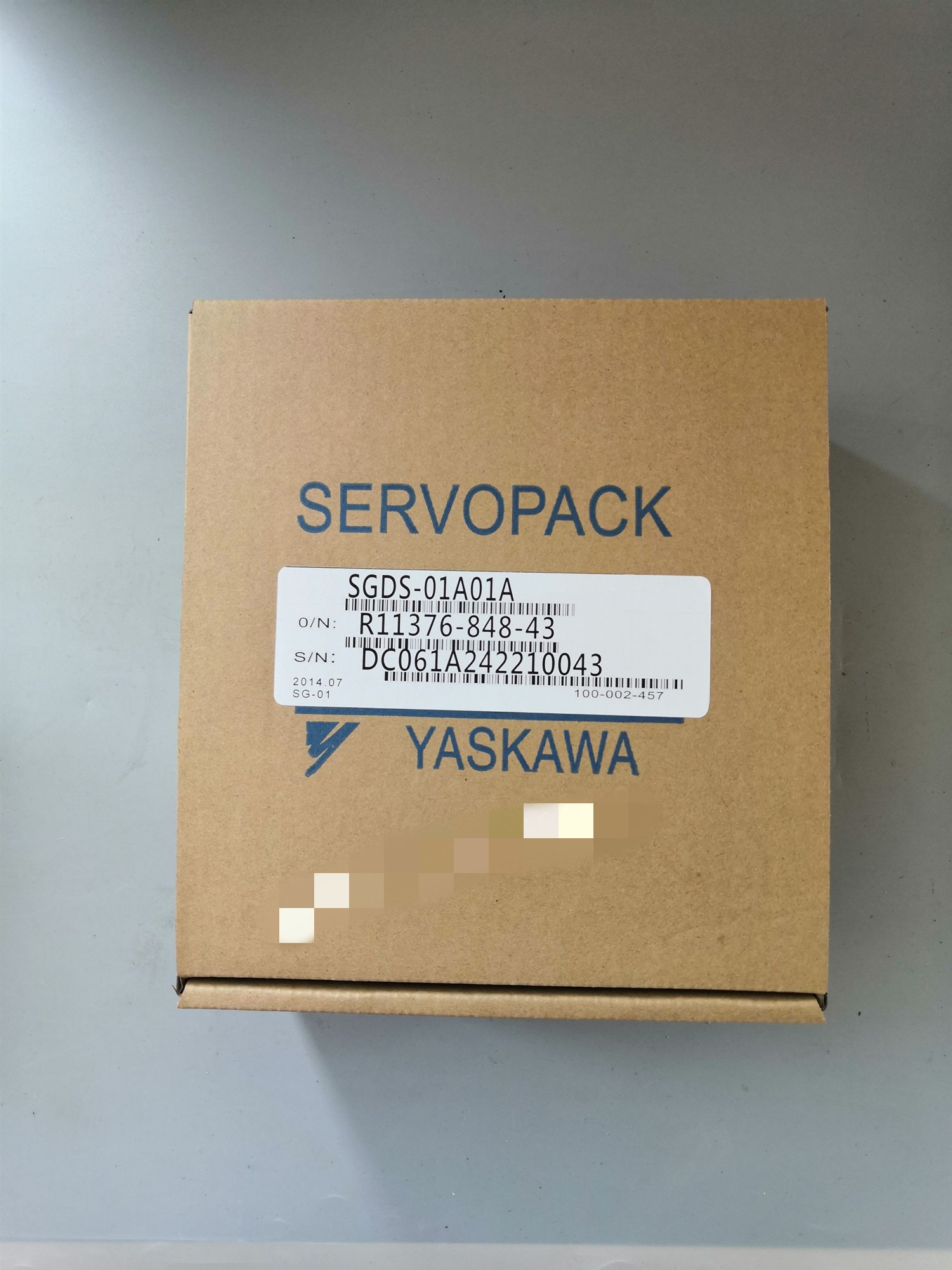 Yaskawa SGDS-01A01A SERVO AMPLIFIER 200-230V 50/60HZ 1.2A NEW