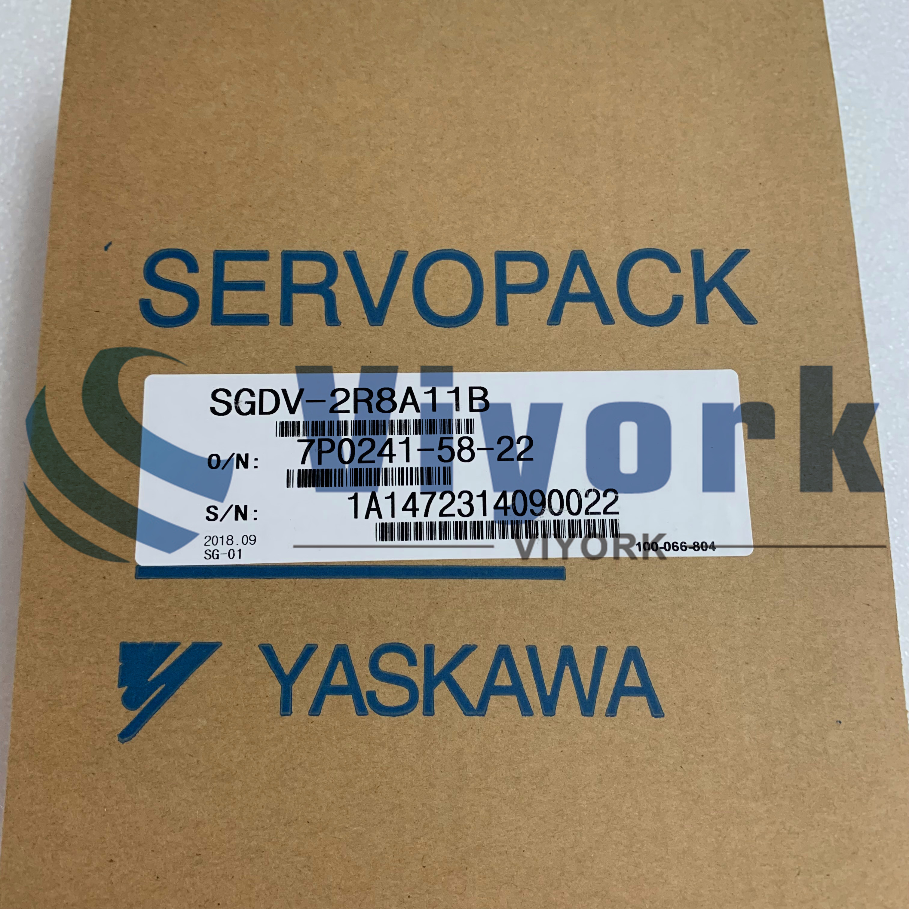 Yaskawa SGDV-2R8A11B SERVO DRIVE NEW