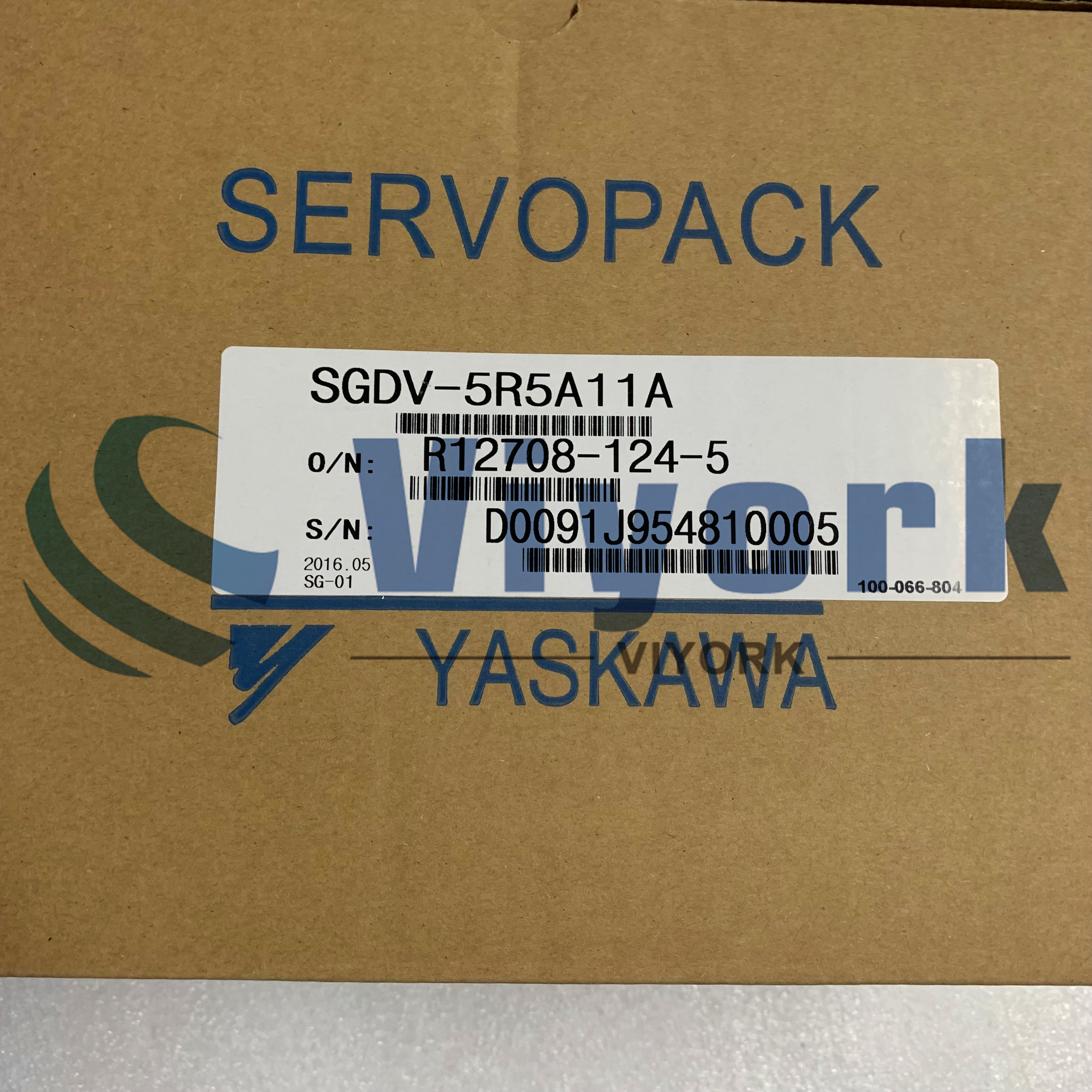 Yaskawa SGDV-5R5A11A SERVO DRIVE 0.75KW 200VAC 5.5AMPS NEW