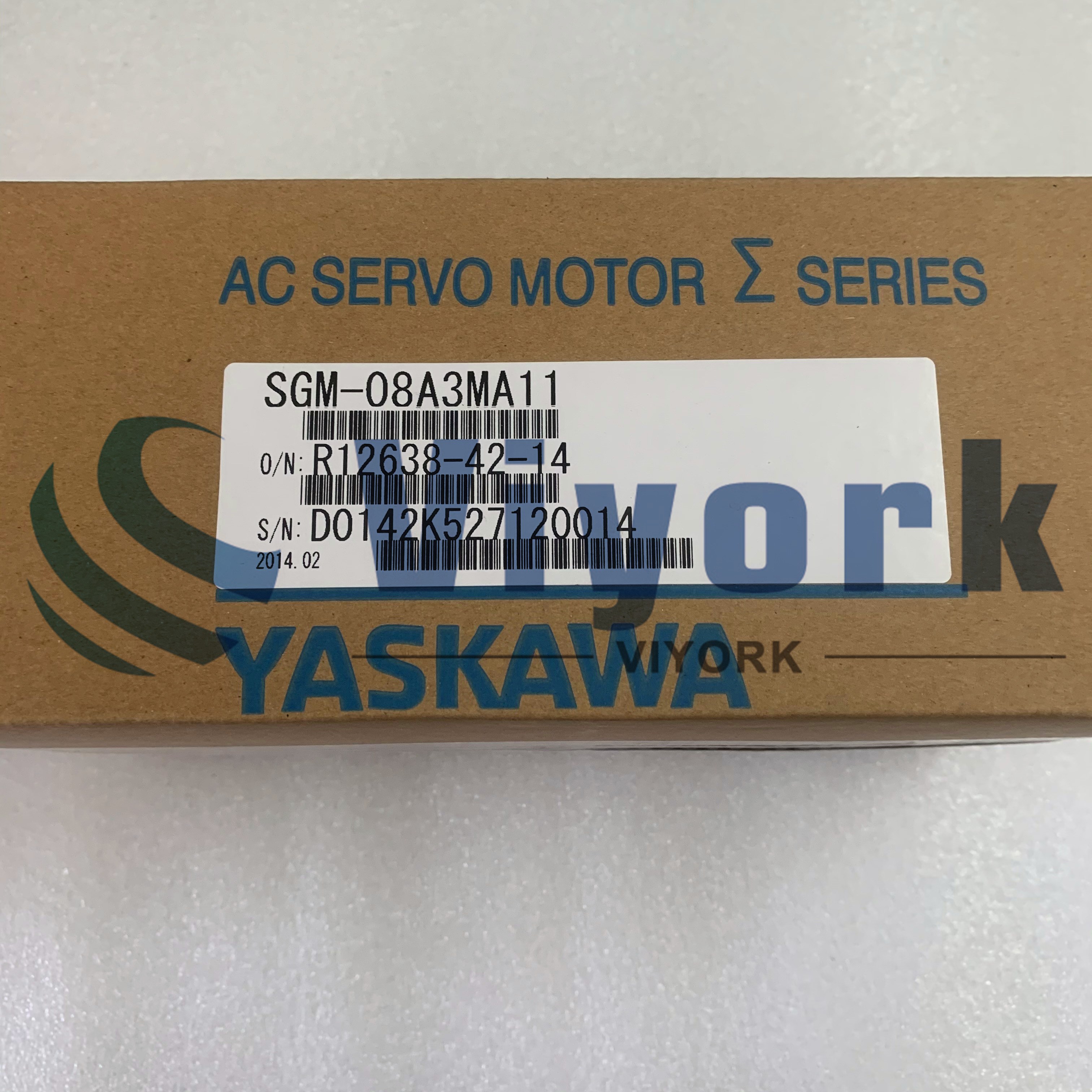 Yaskawa SGM-08A3MA11 AC SERVO MOTOR NEW