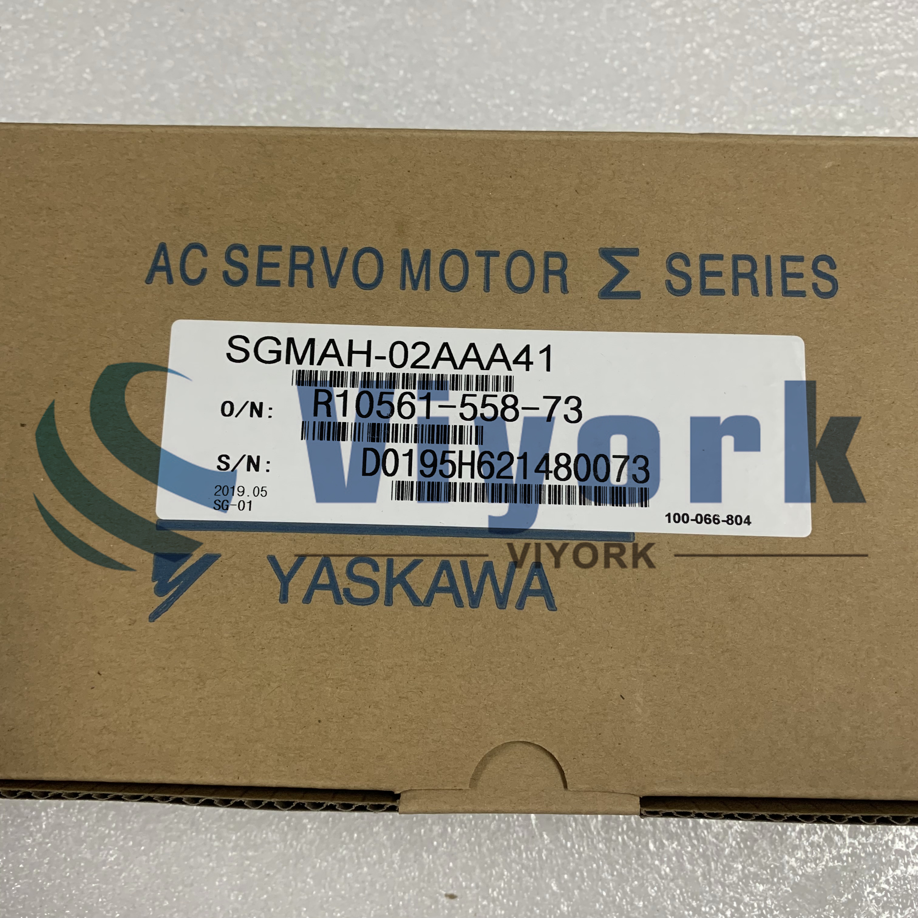 Yaskawa SGMAH-02AAA41 AC SERVO MOTOR AC 200W 200V 0.637NM 3000RPM NEW