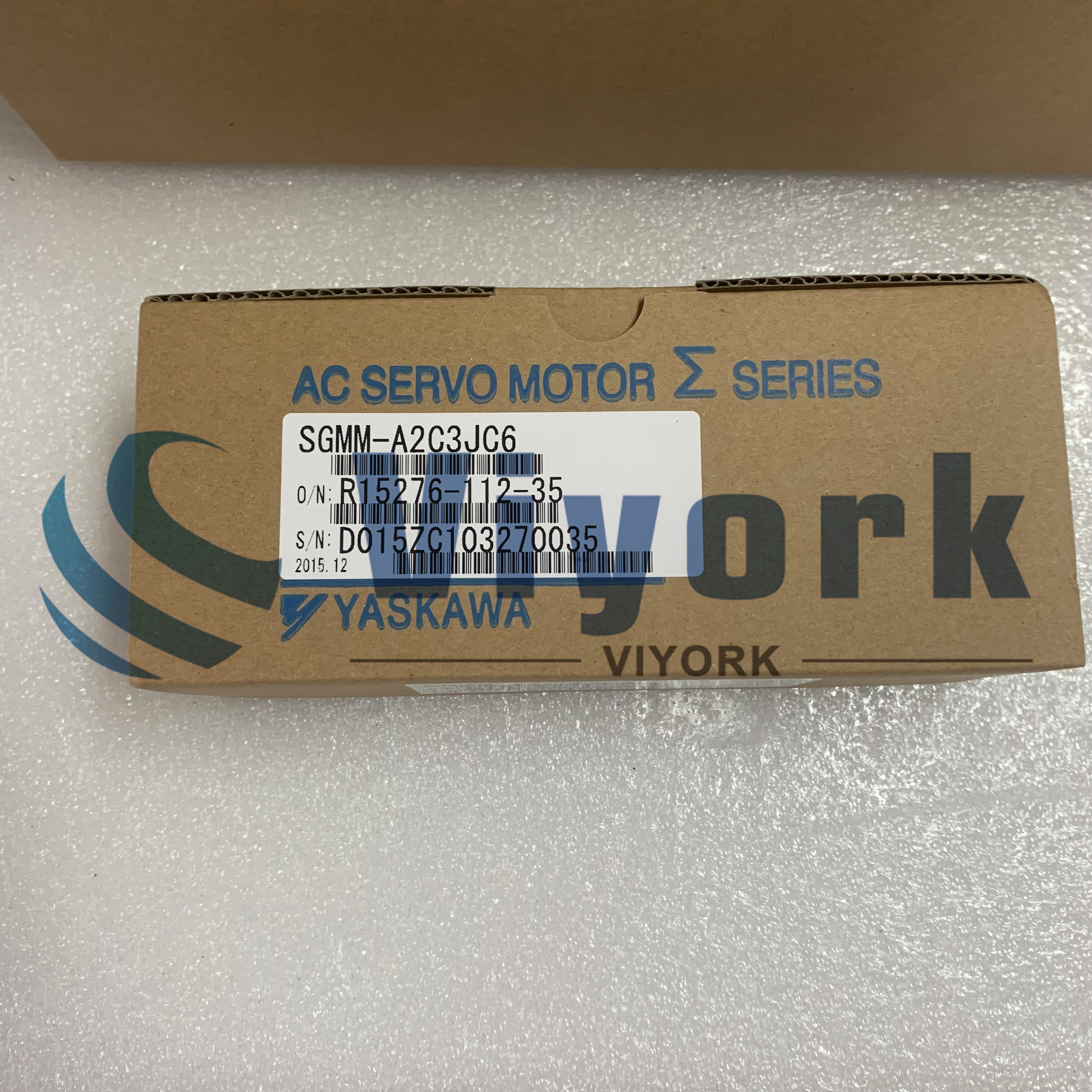 Yaskawa SGMM-A2C3JC6 AC SERVO MOTOR 20W 24V 2AMP 3000RPM NEW