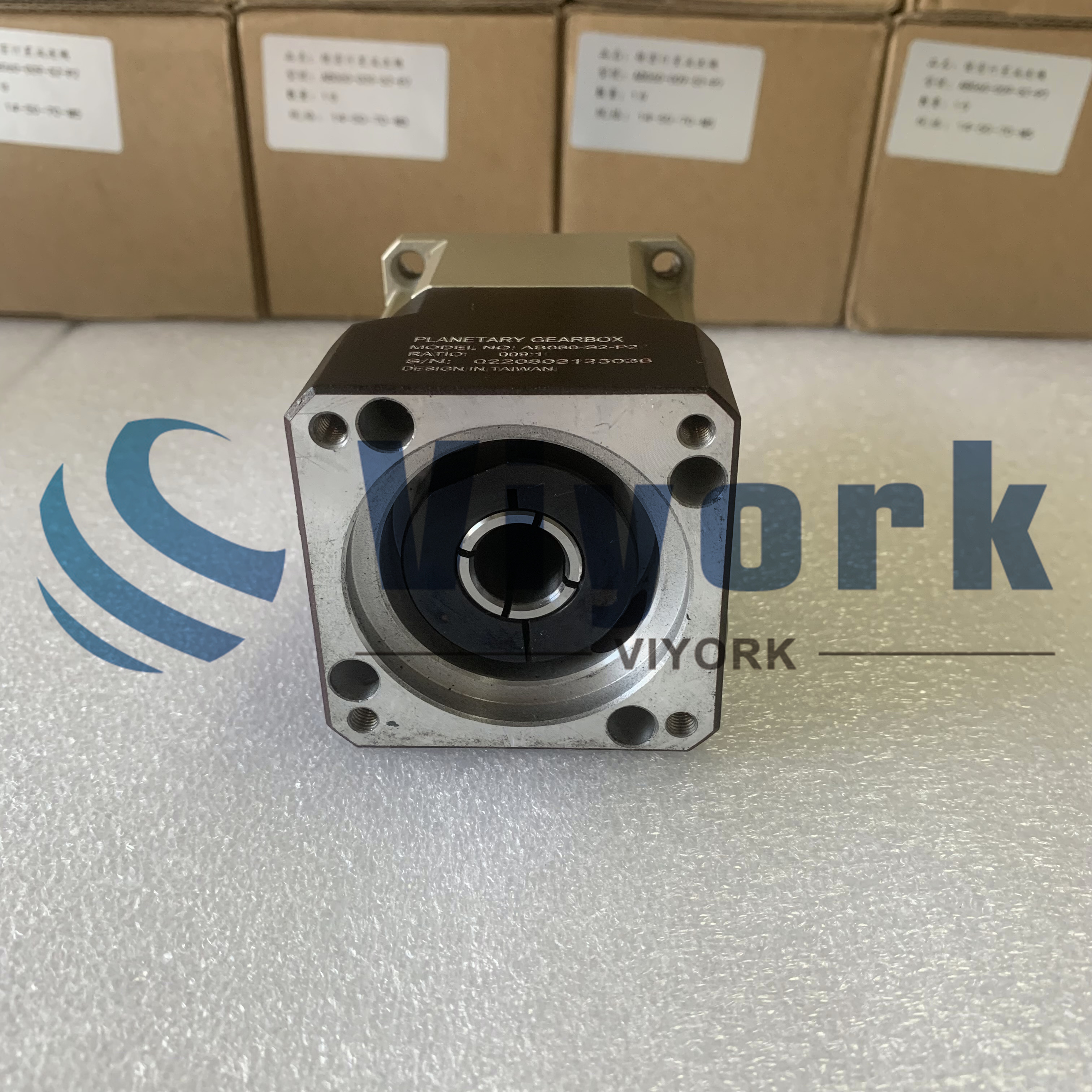 APEX AB060-009-S2-P2 GEAR MOTOR WITH GEAR RATIO 1:9 NEW AND MADE IN CHINA