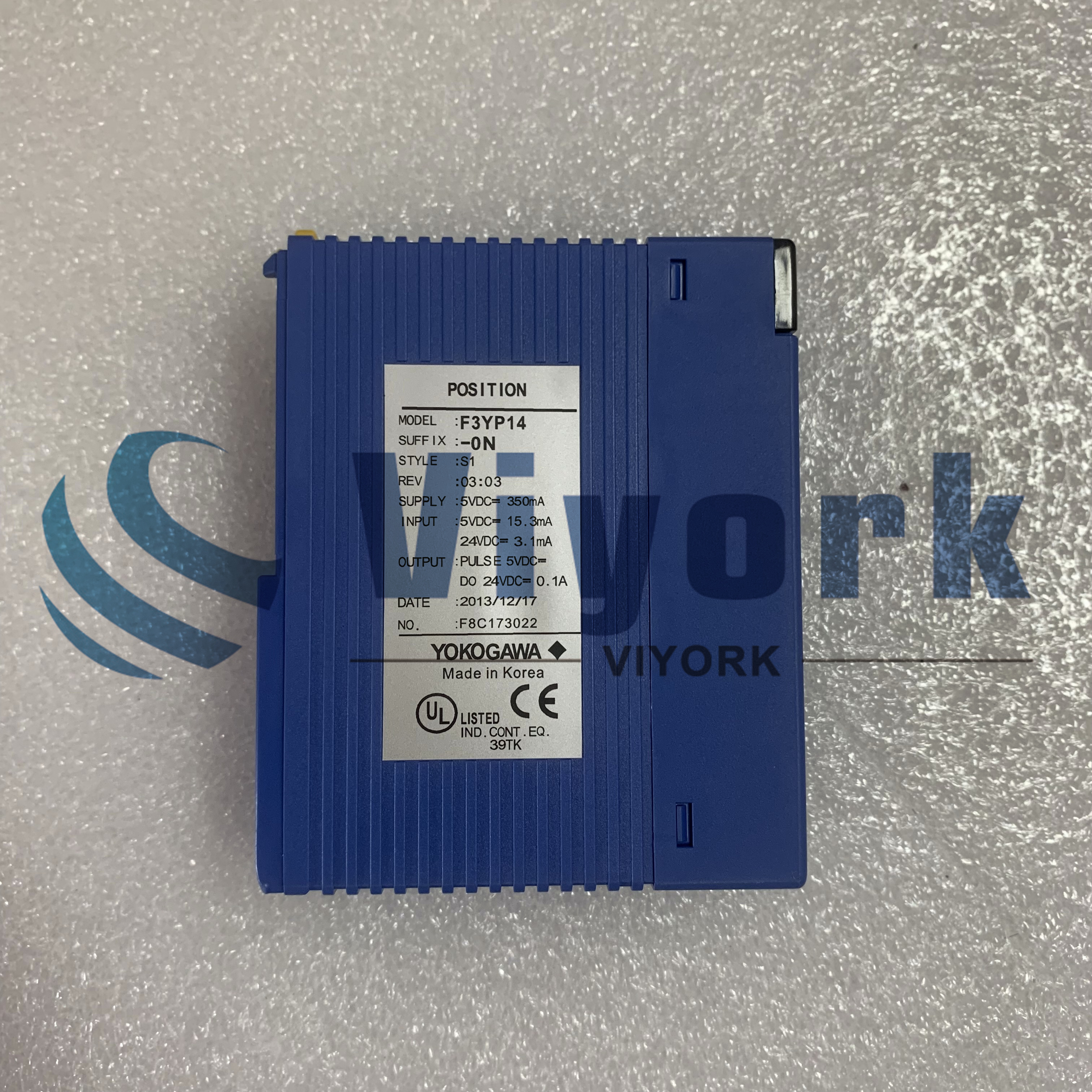 Yokogawa F3YP14-0N POSITIONING MODULE WITH MULTI-CHANNEL PULSE OUT