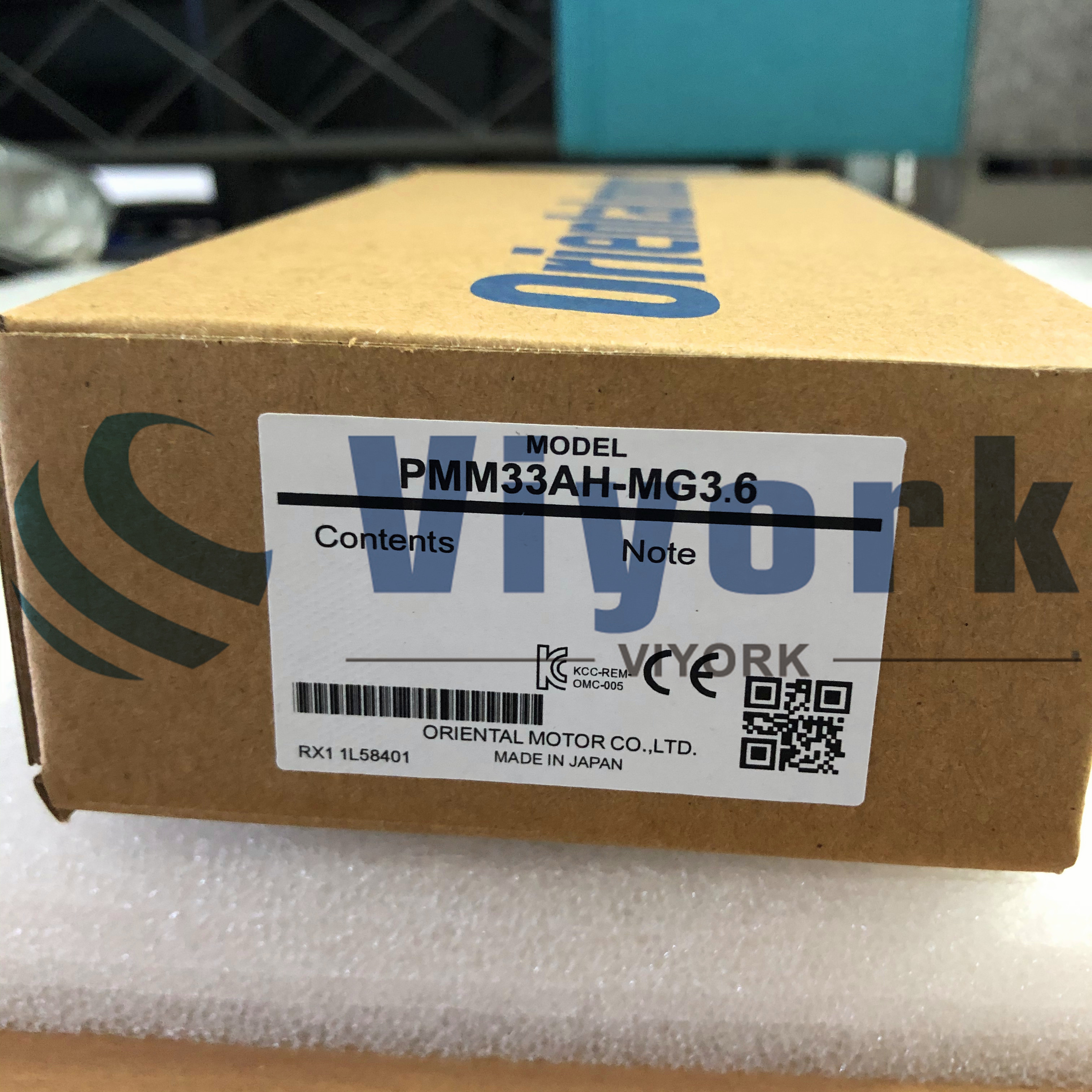 ORIENTAL MOTOR VEXTA PMM33AH-MG3.6 5-PHASE STEPPING MOTOR NEW