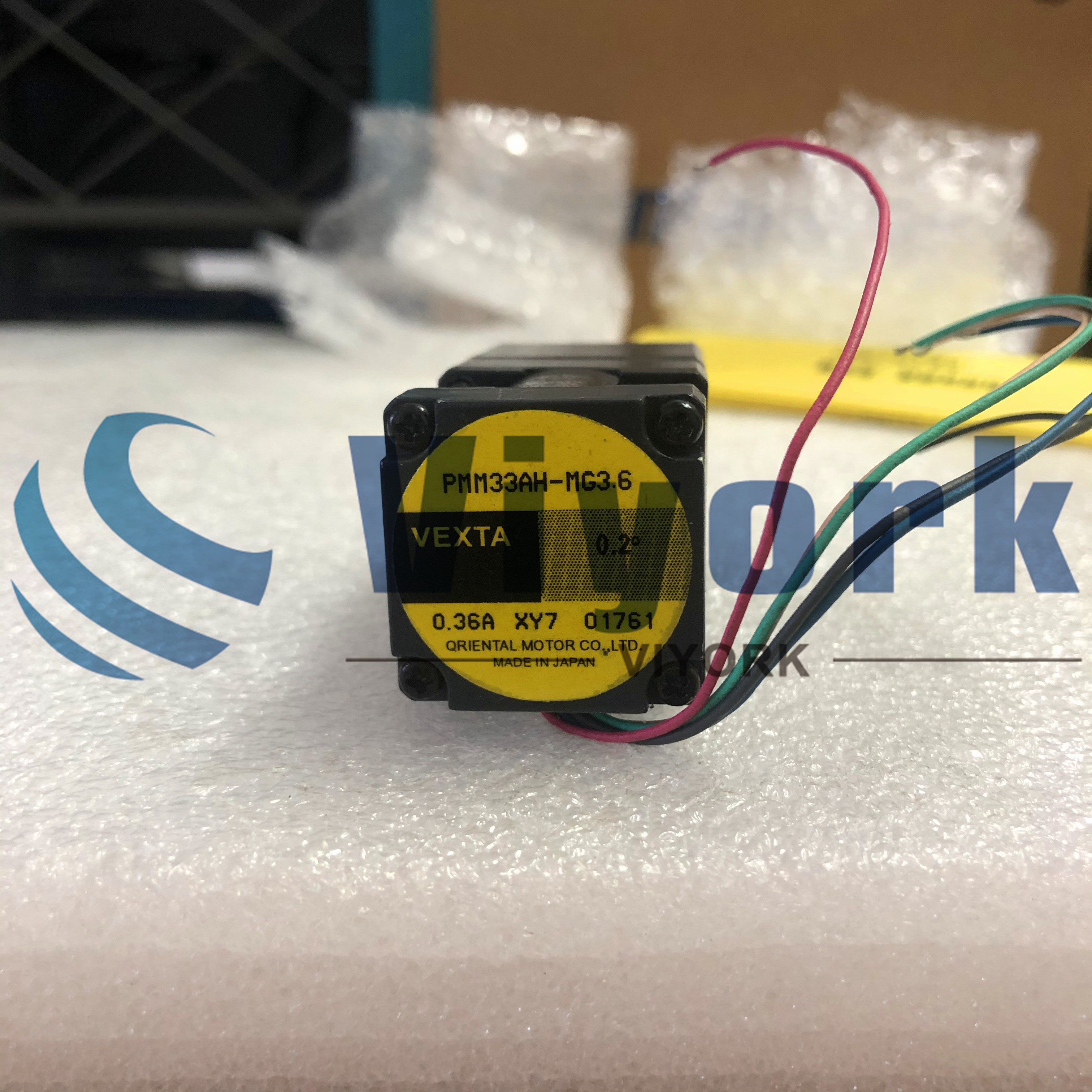ORIENTAL MOTOR VEXTA PMM33AH-MG3.6 5-PHASE STEPPING MOTOR NEW