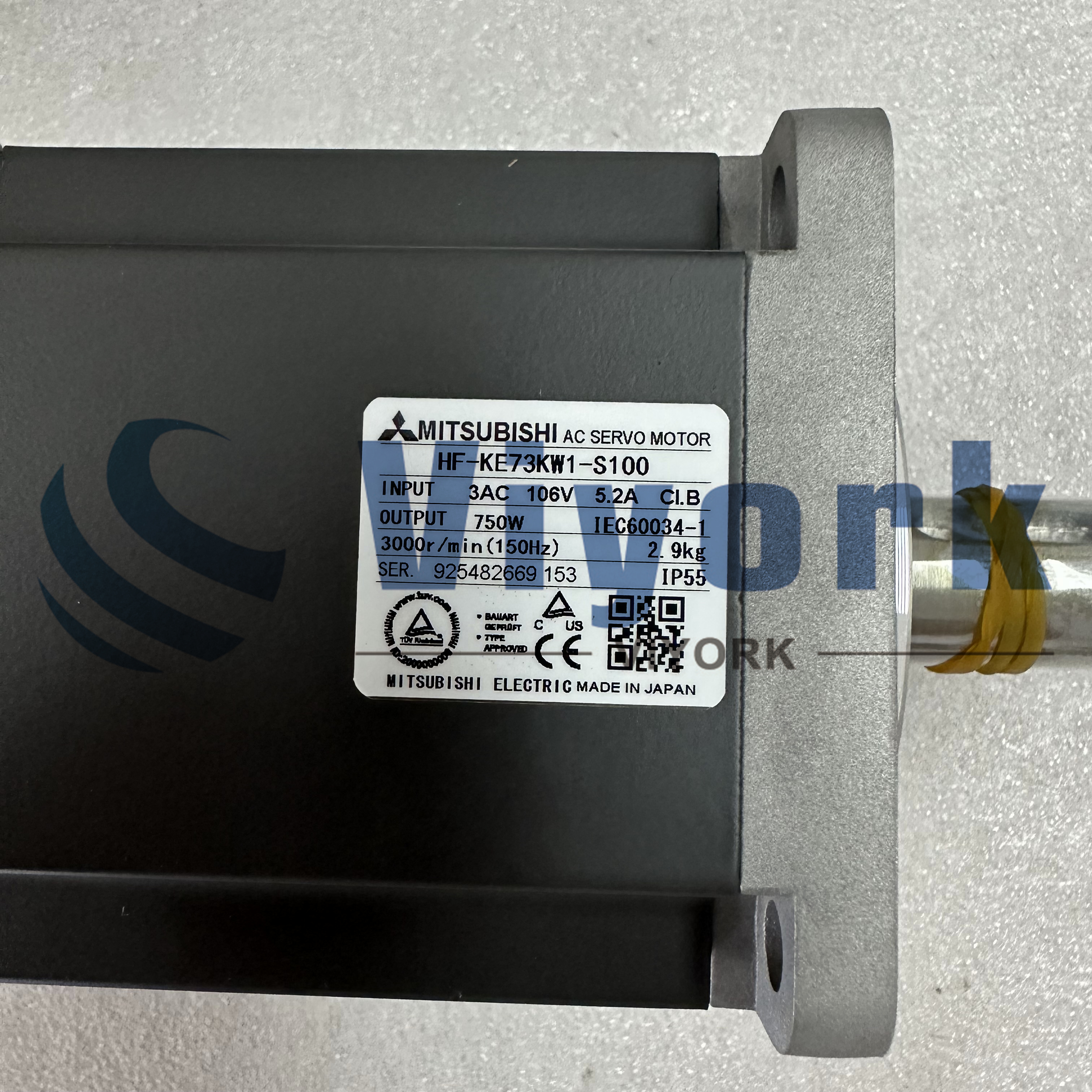 Mitsubishi HF-KE73KW1-S100 AC SERVO MOTOR NEW