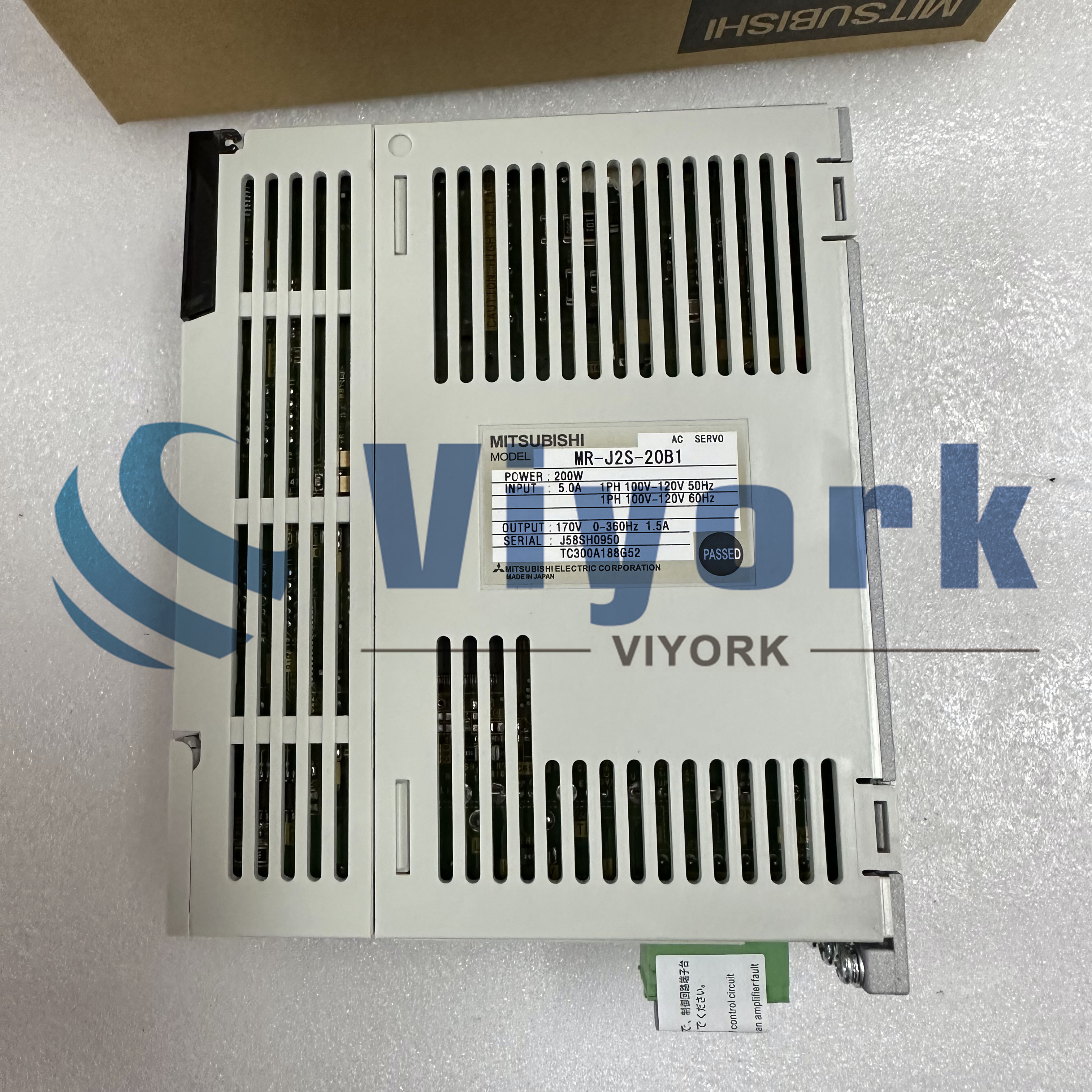 Mitsubishi MR-J2S-20B1 AC SERVO DRIVE NEW