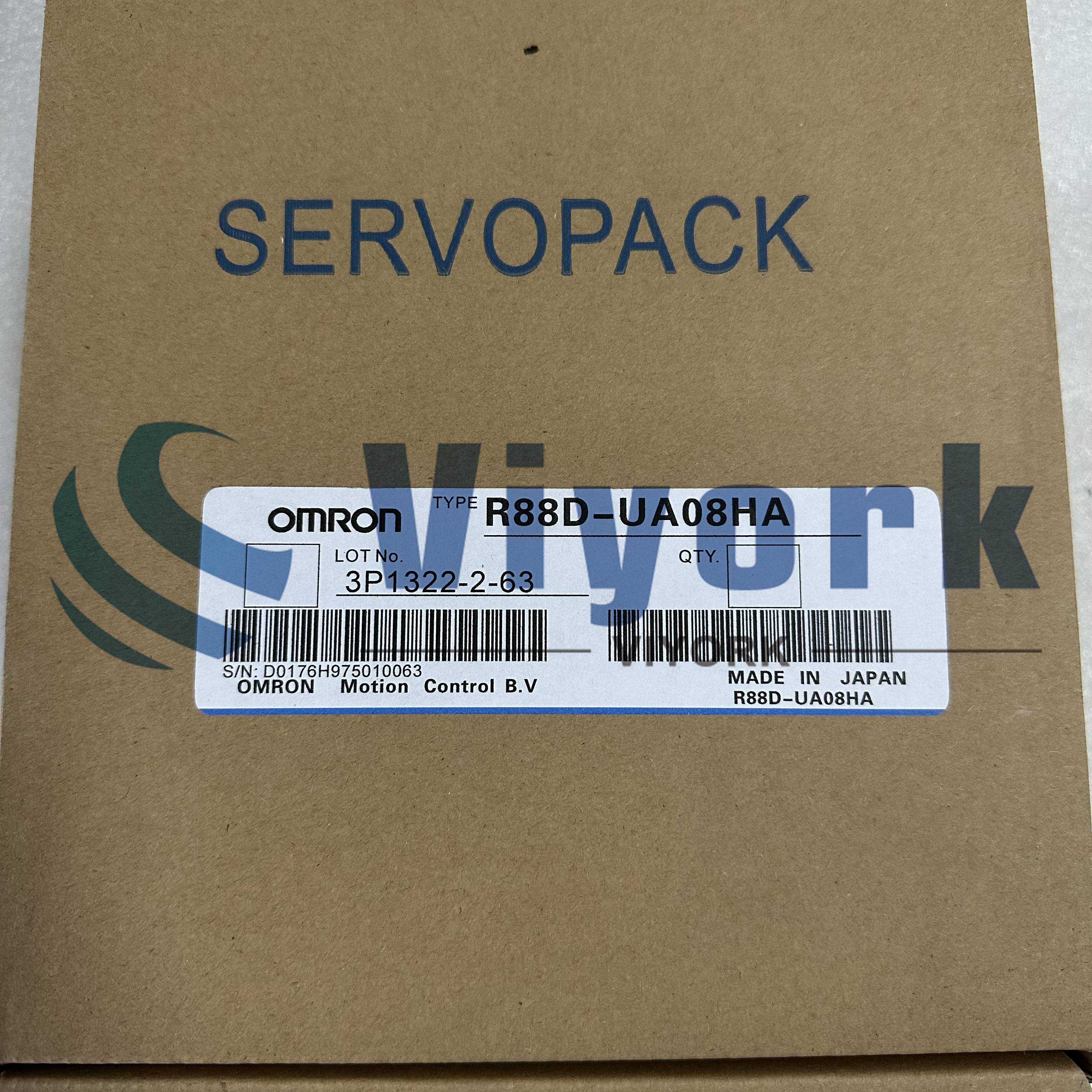Omron R88D-UA08HA SERVO DRIVE NEW