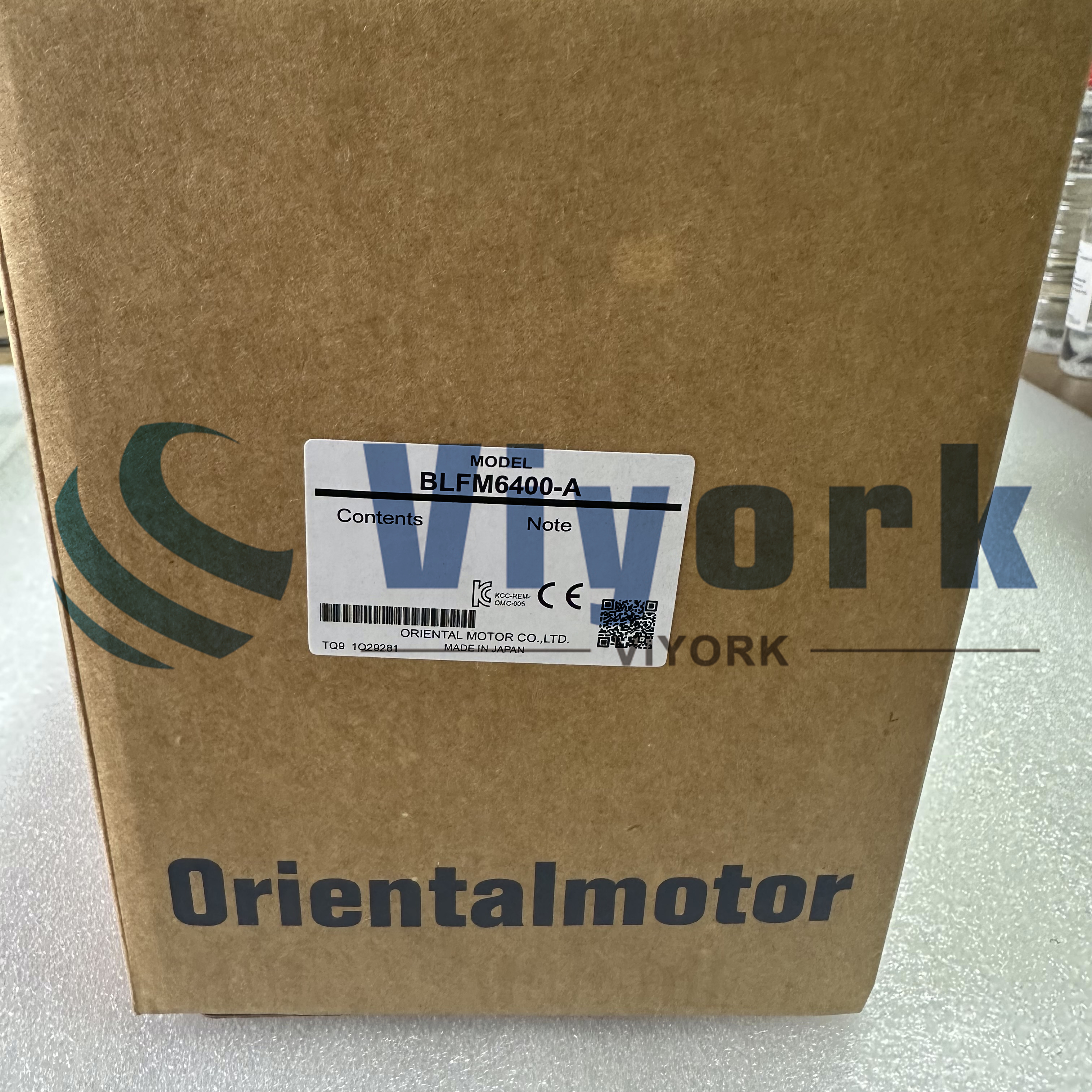 ORIENTAL MOTOR VEXTA BLFM6400-A 5-PHASE STEP MOTOR NEW