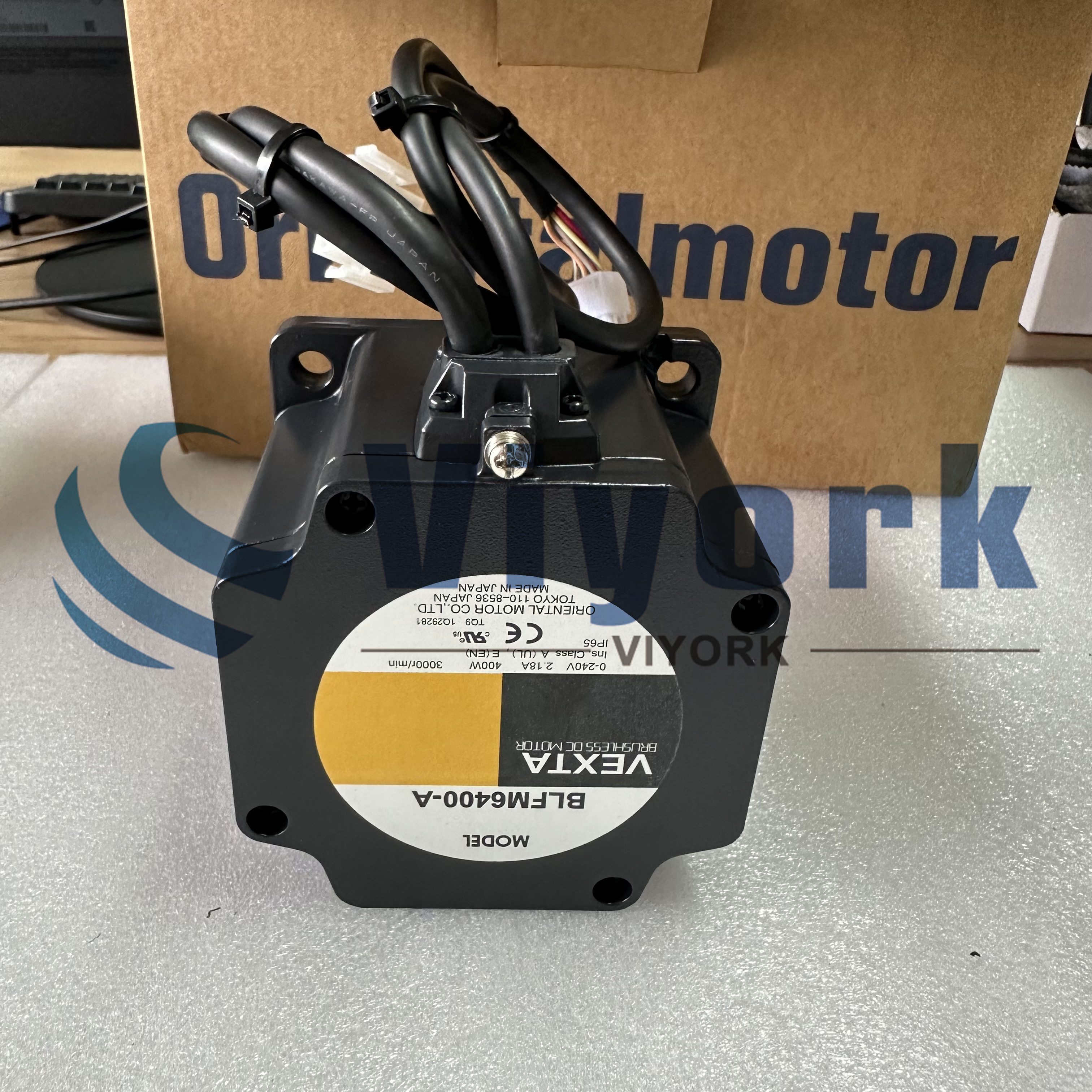 ORIENTAL MOTOR VEXTA BLFM6400-A 5-PHASE STEP MOTOR NEW