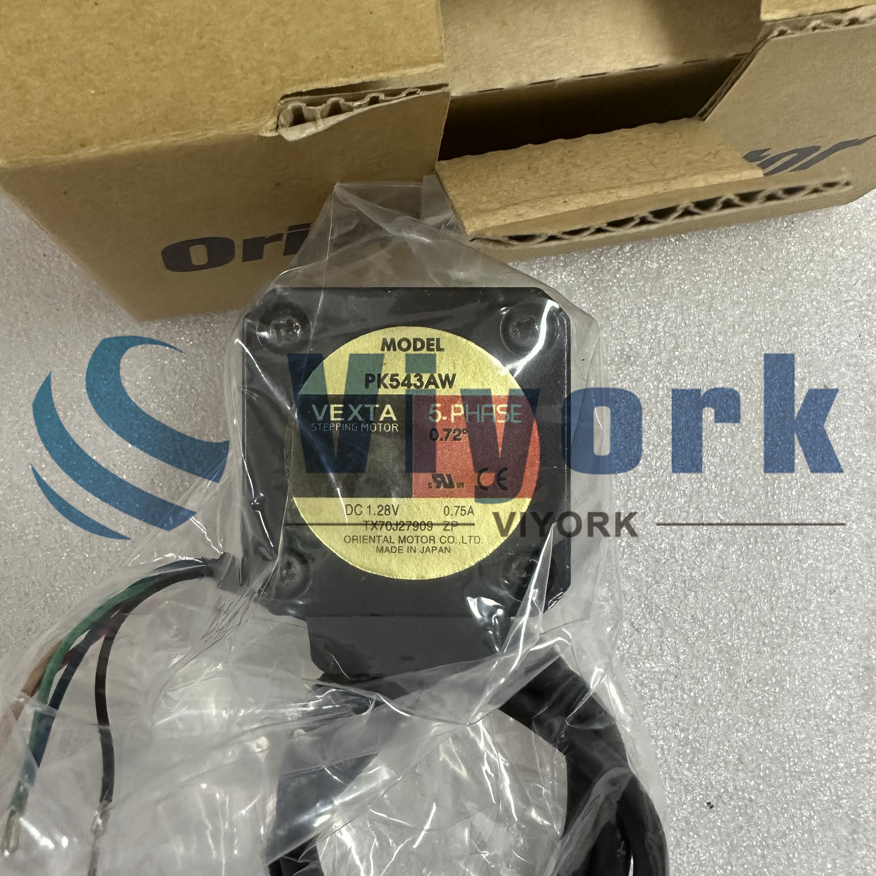 ORIENTAL MOTOR VEXTA PK543AW ALPHA STEP SERVO MOTOR NEW
