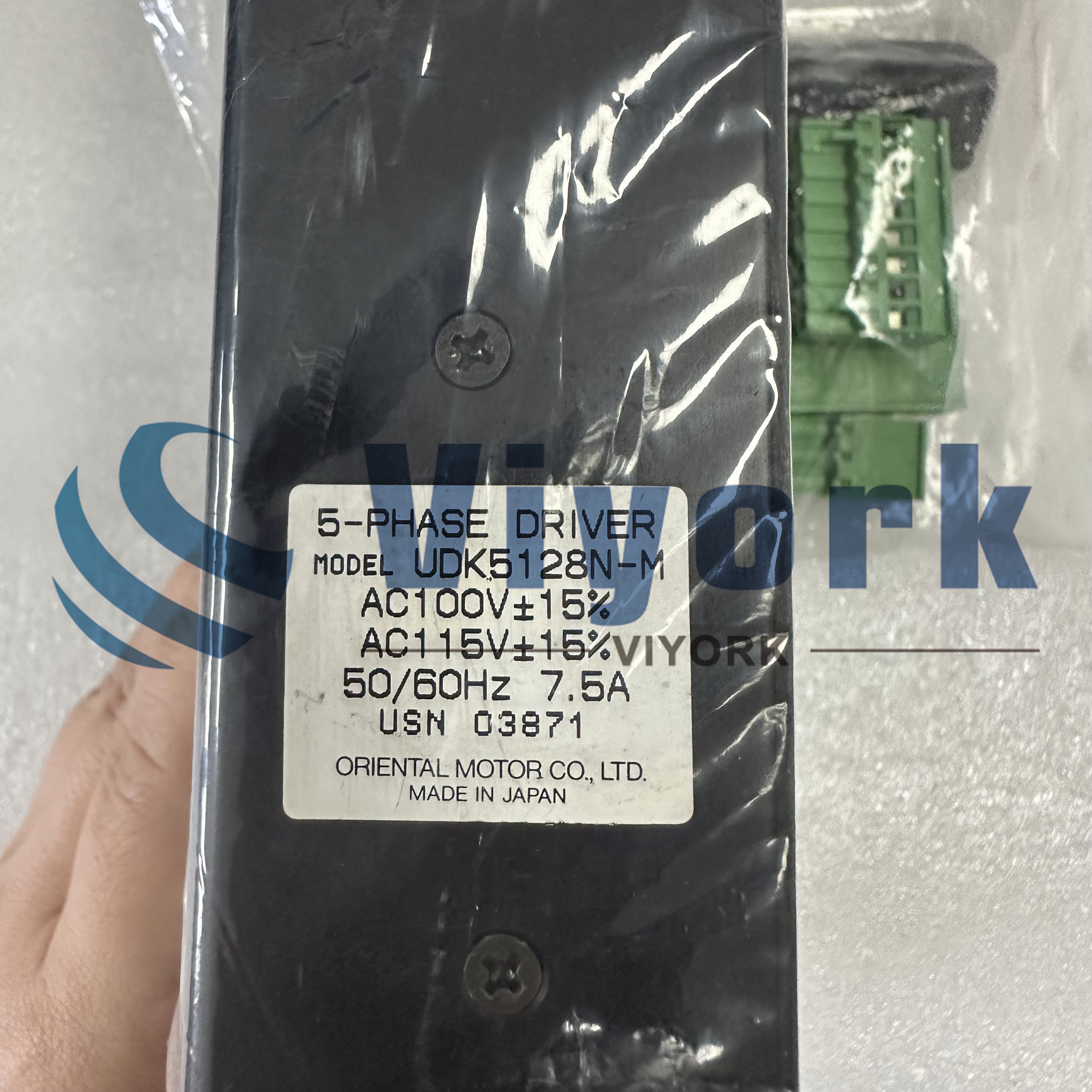 ORIENTAL MOTOR VEXTA UDK5128N-M ALPHASTEP CLOSED LOOP DRIVER 220-230V NEW